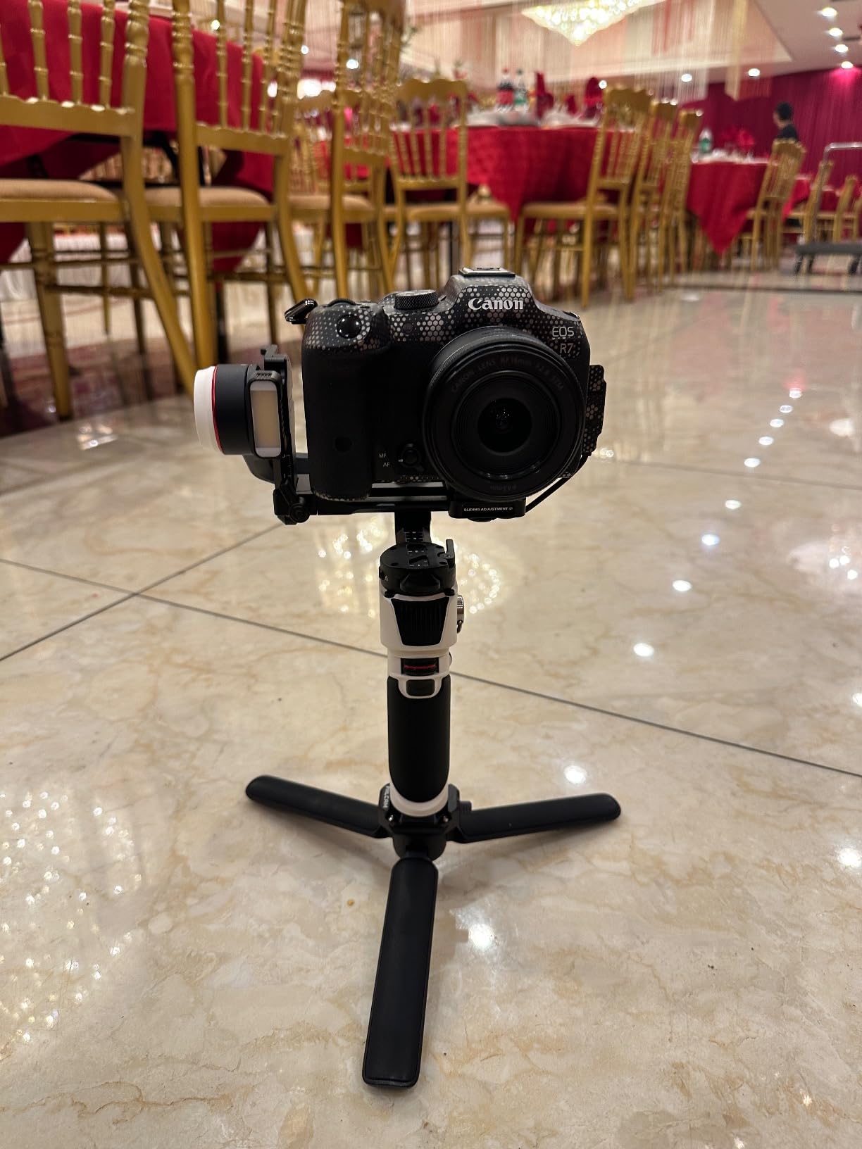 Zhiyun Crane M3S Handheld Gimbal 3-Axis Stabilizer All in One Design for Mirrorless Cameras Like Sony, Canon, Smartphone Like iPhone, Samsung, Action Cameras Like Gopro customer photo 1
