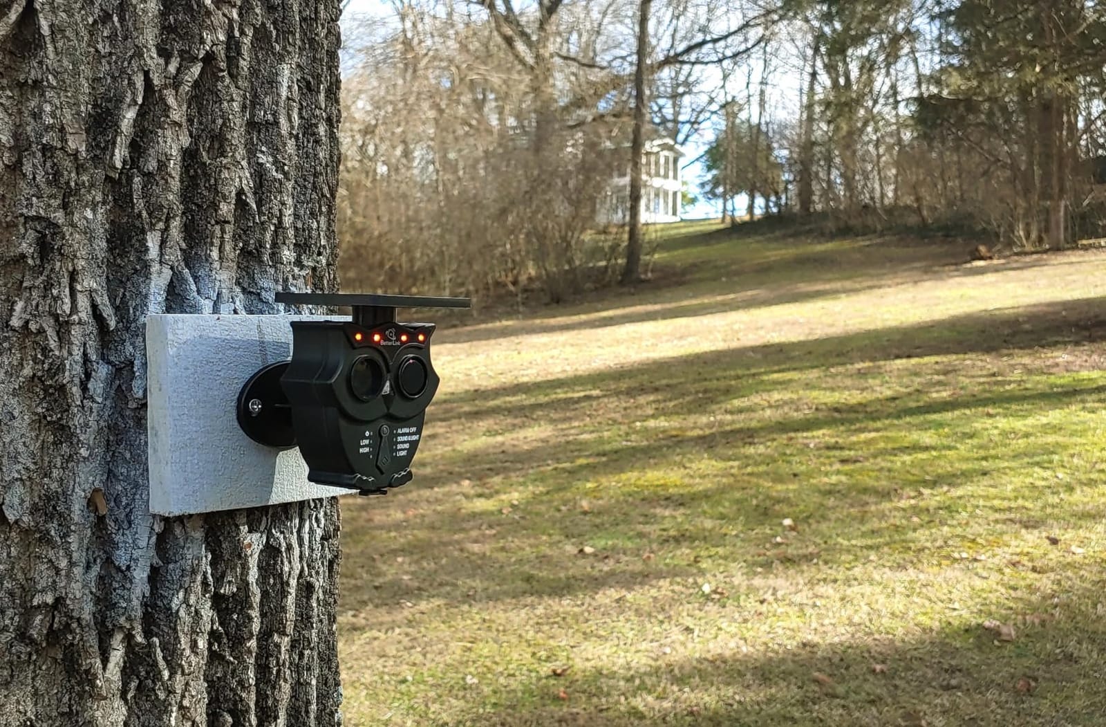 1/2 Mile Long Range Solar Wireless Driveway Alarm System 1R1S | IP65 All-Weather Outdoor Motion Sensor Detector, 120dB Sound & Light Alert customer photo 1