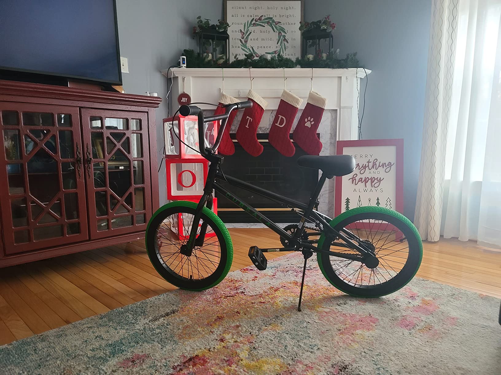 cubsala Crossea 18 20 Inch Kids Freestyle BMX Bike for 5-13 Years Old | High Tensile Steel Frame, Optional Pegs Rod Rotator, Single/Dual U-brakes, Suitable for Beginner Level Rider customer photo 1