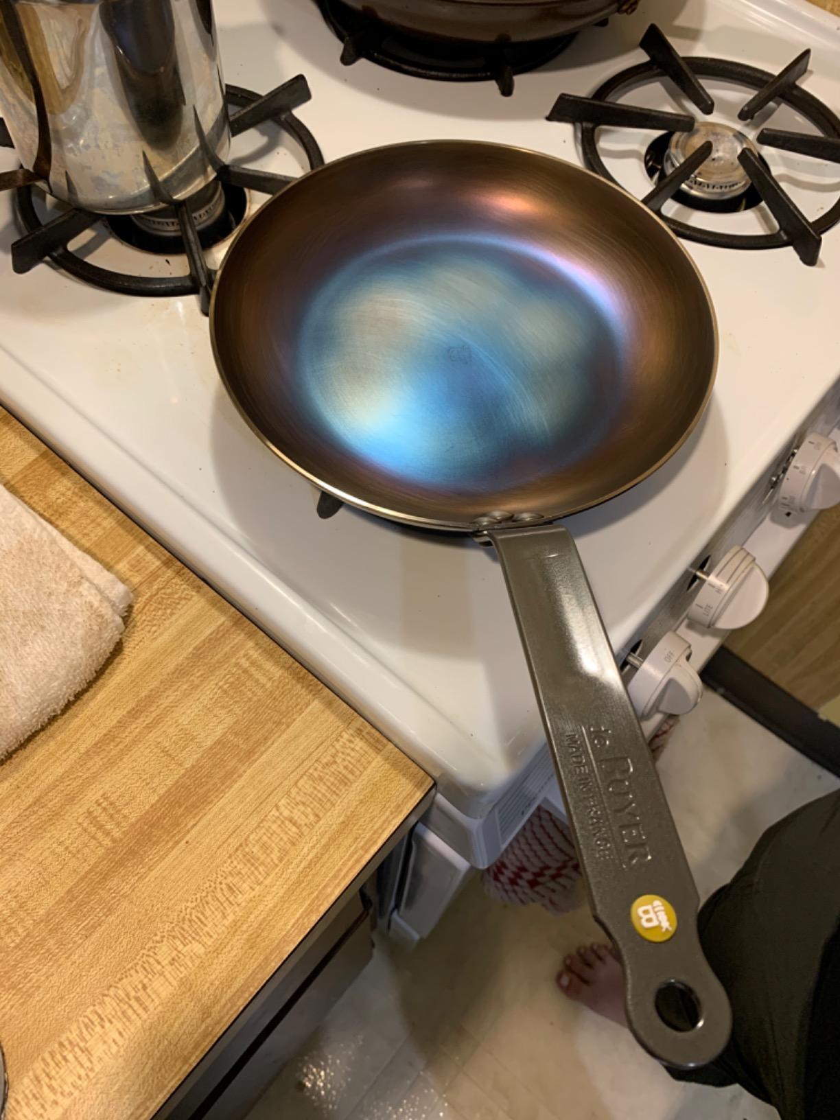 de Buyer MINERAL B Carbon Steel Omelette Pan - 8