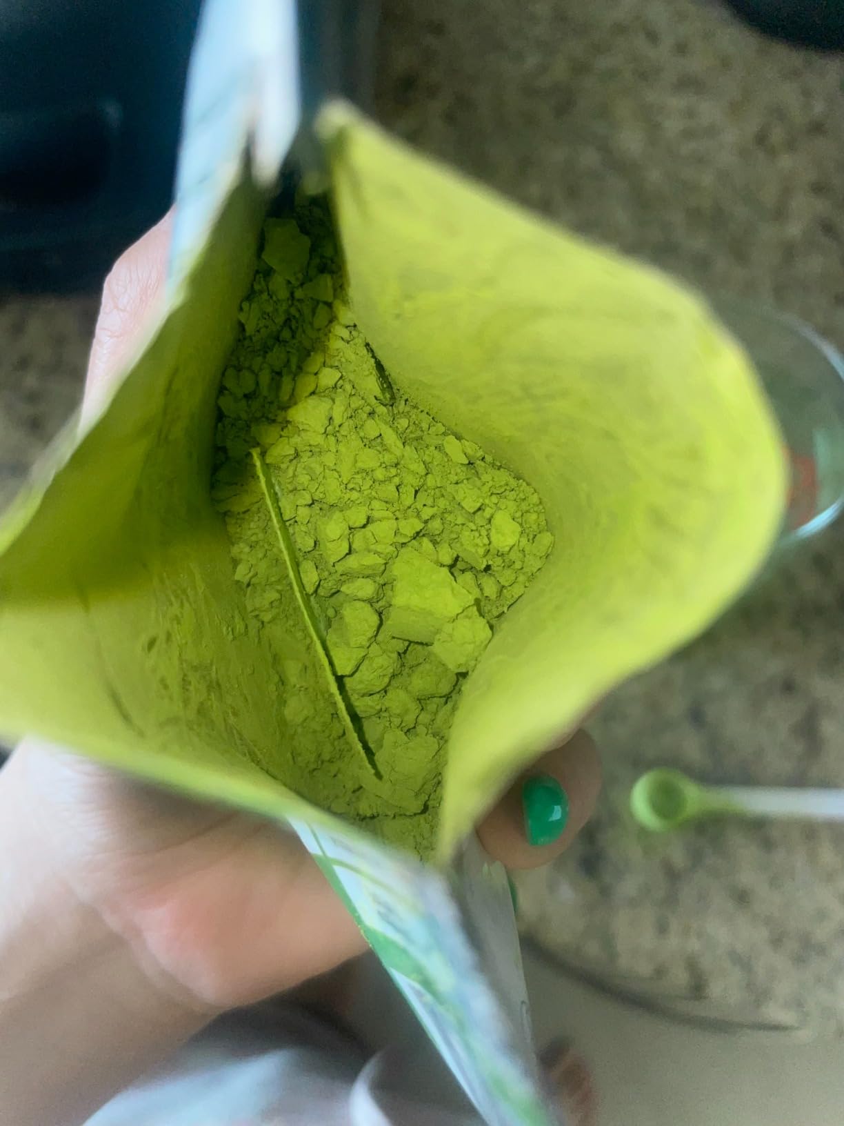 Tenzo Matcha Green Tea Powder - Matcha Powder USDA Organic Premium Grade - Kosher - Authentic Japanese Matcha Tea - Original Matcha Latte Powder - BetterBoost (1.06 Ounce) customer photo 2