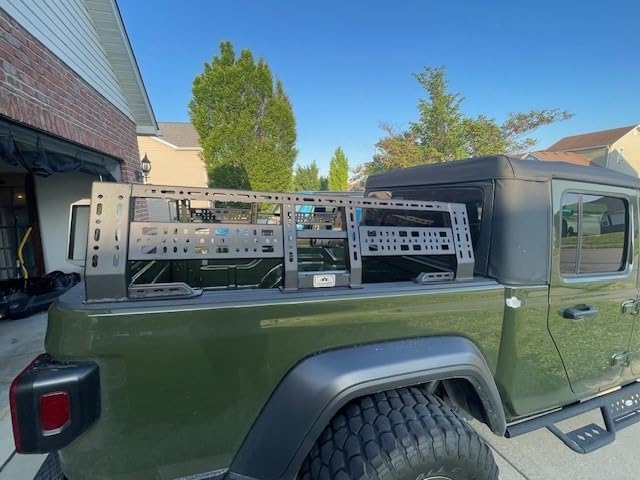 CLAMBER Overland Bed Rack for Mid-Size Pickup Truck | Compatible with Tacoma, Gladiator, Ranger, Colorado, Canyon, Frontier, Adjustable width, Three installation methods customer photo 2