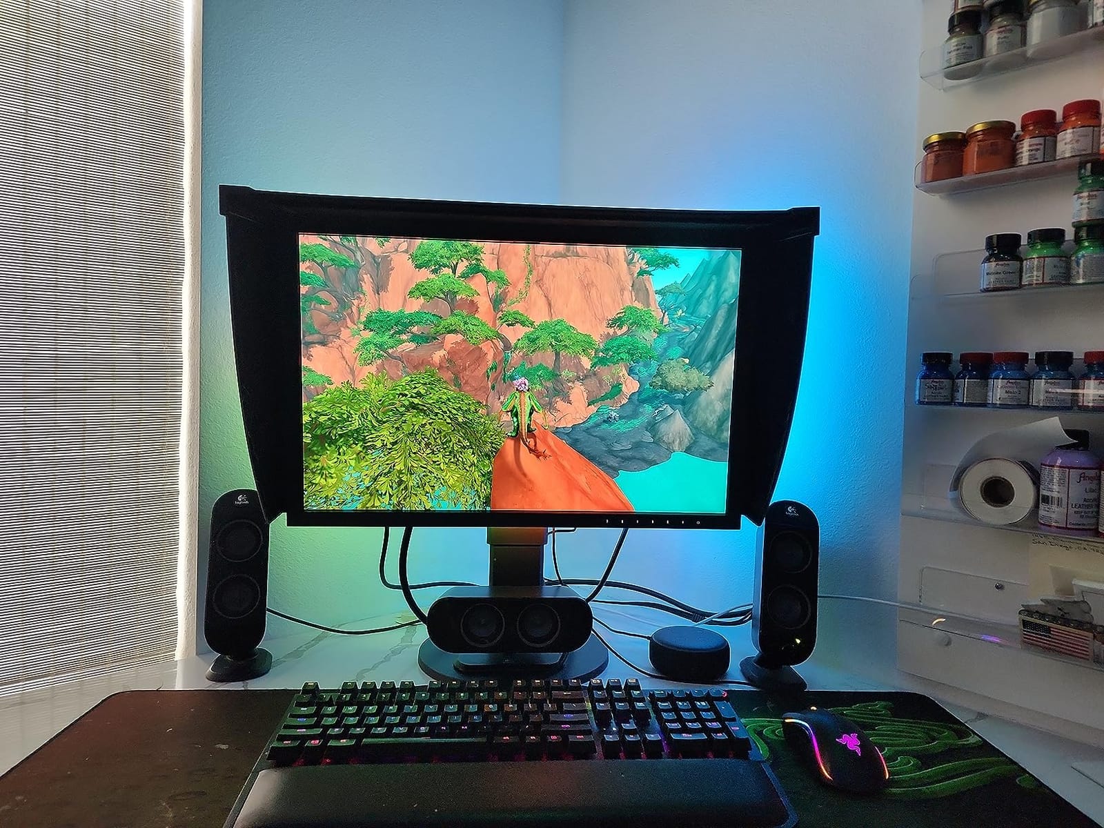 Govee Gaming Light for Monitor G1, RGBIC LED Backlight for 27-34 Inch PC | Smart LED Lights for Monitors with Color Matching, Adapts to Curved Monitors, Double Strip Light Beads with 123 Scene Modes customer photo 2
