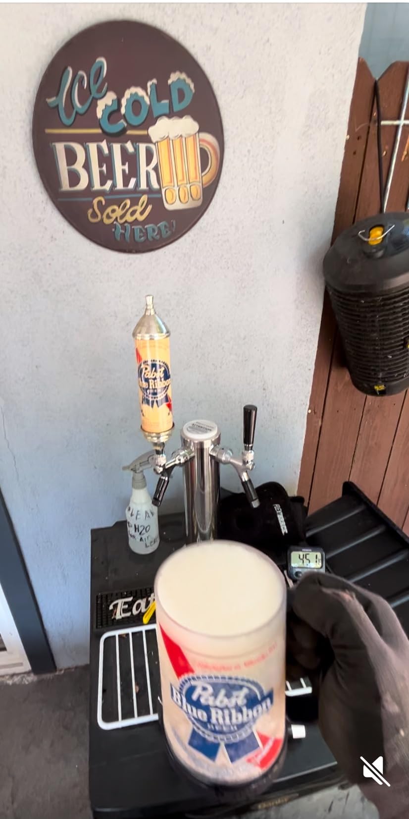 MRbrew Dual Tap Stainless Draft Beer Tap Tower, 3'' Base Kegerator Tower | Kegerator Beer Tap Tower, Countertop & Kegerator Mount, Pre-Assembled Lines With Beer Faucet For Beer Wine Juice Dispensing customer photo 2