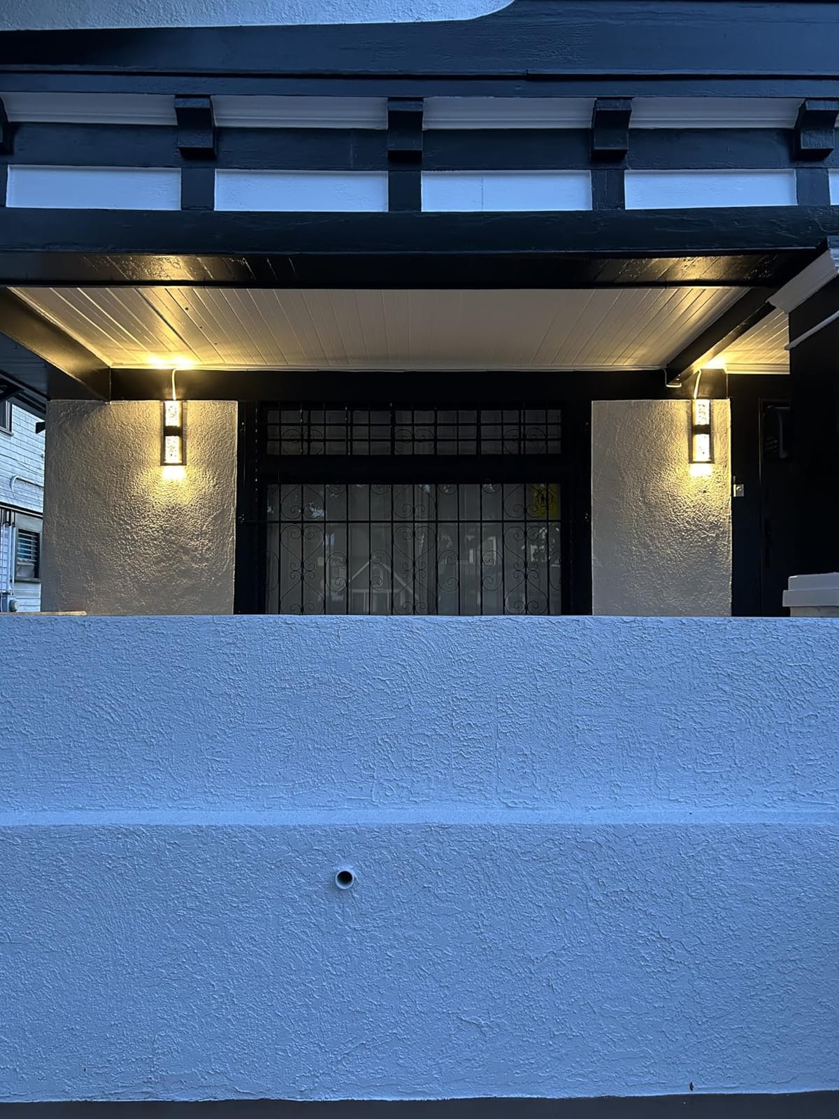 Outdoor Wall Light Fixtures with Crystal Bubble Glass, 10W 3000K | Energy-saving LED, Waterproof & Rust-resistant, Quick & Easy Installation, Modern Design customer photo 2