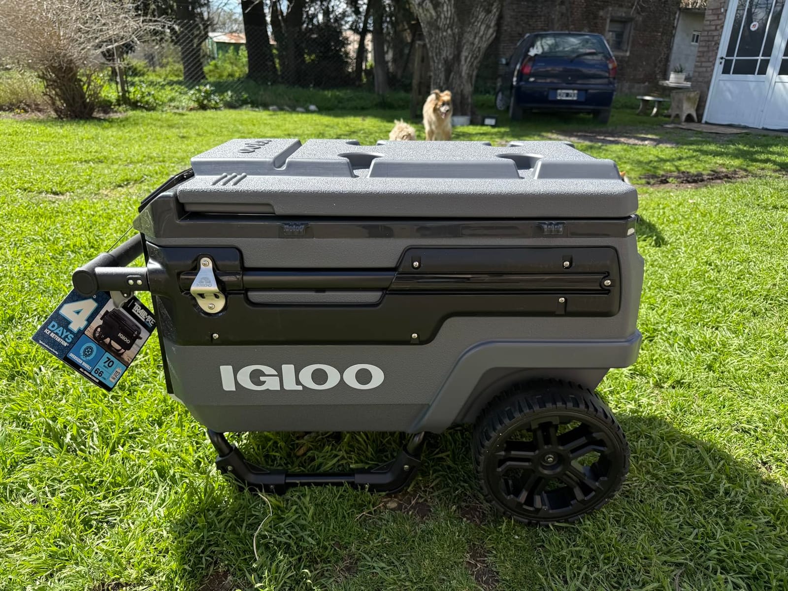 Igloo Trailmate Journey 70Qt Wheeled Cooler | Insulated Hard Shell Ice Chest customer photo 2