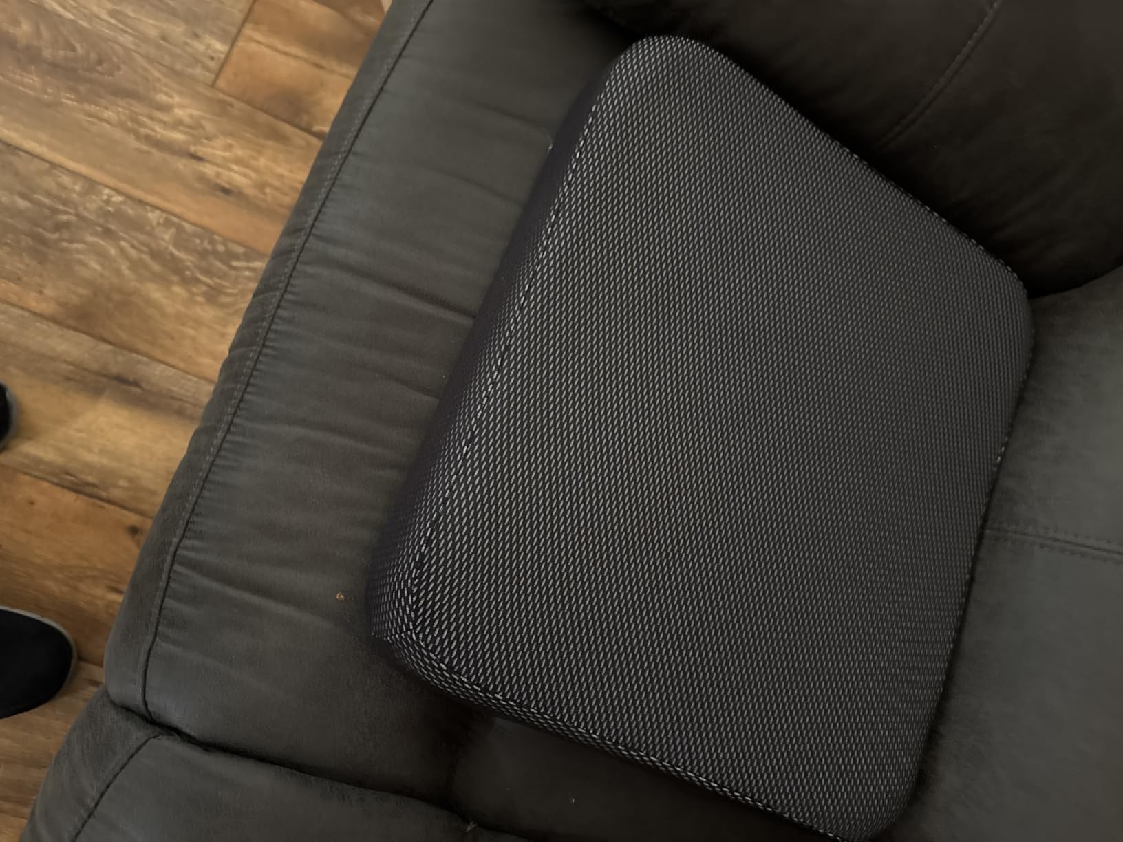 Ifoam Gel Infused Memory Foam Layer Wheelchair Cushion - Seat Cushion 18x16 | Pressure Sore and Tailbone Pain Relief - Polyfoam Base (18x16 x3 inch) customer photo 2