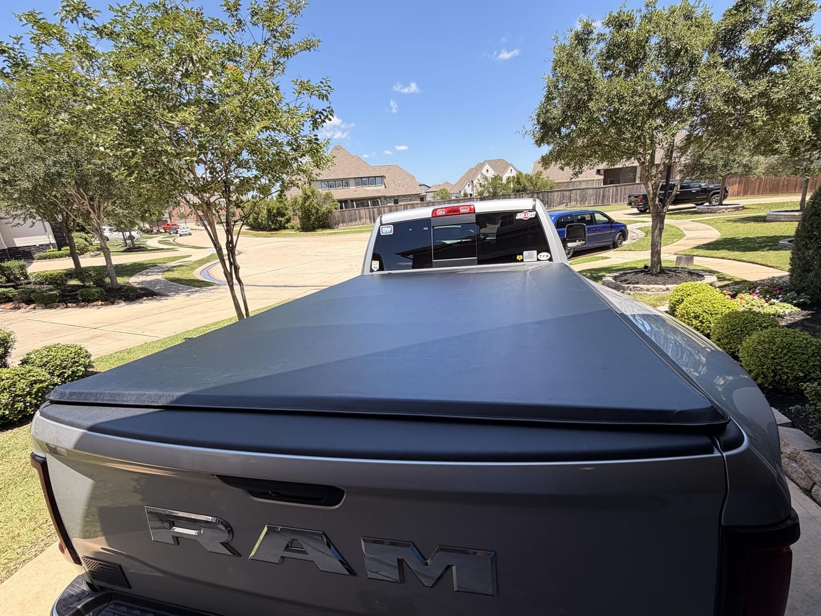 Perfit Liner Soft Roll-Up Tonneau Cover Fit 2009-2026 Ram 1500 5.7ft Bed | Tonneau Cover, Truck Bed Cover; Soft Roll-Up; No RamBox; Waterproof Vinyl; Quick Roll-Up Access; Easy Installation customer photo 2
