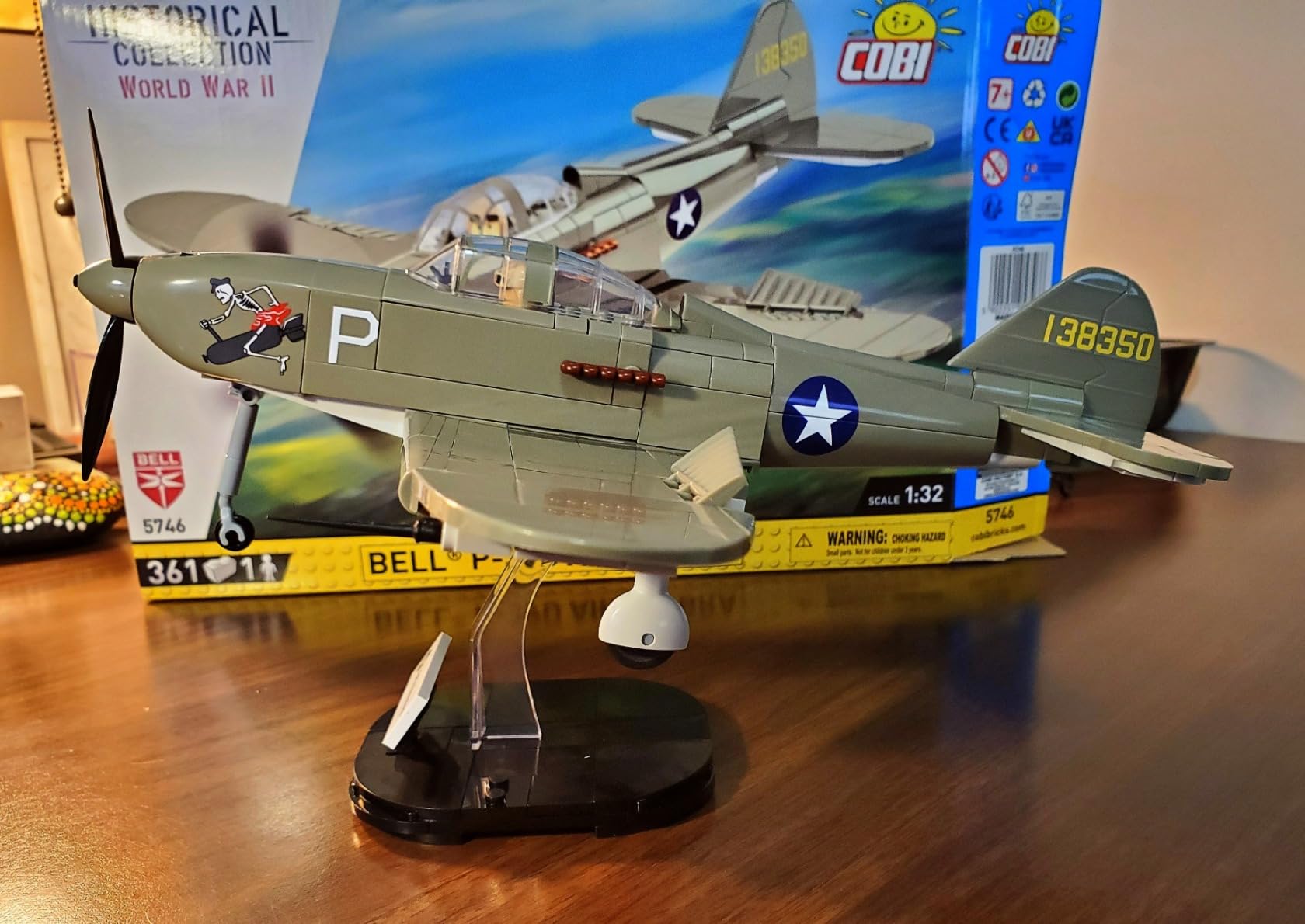 Historical Collection WWII Bell P-39D AIRACOBRA Aircraft customer photo 1