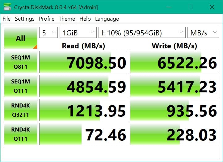 Lexar 4TB NM790 Internal NVMe SSD, 7400/6500 MB/s, M.2 2280, PCIe Gen 4x4 | Compatible w/ PS5, Gamers & Content Creators, PC & Laptops, SLC Cache, Single-Sided Design, LNM790X004T-RNNNU customer photo 1