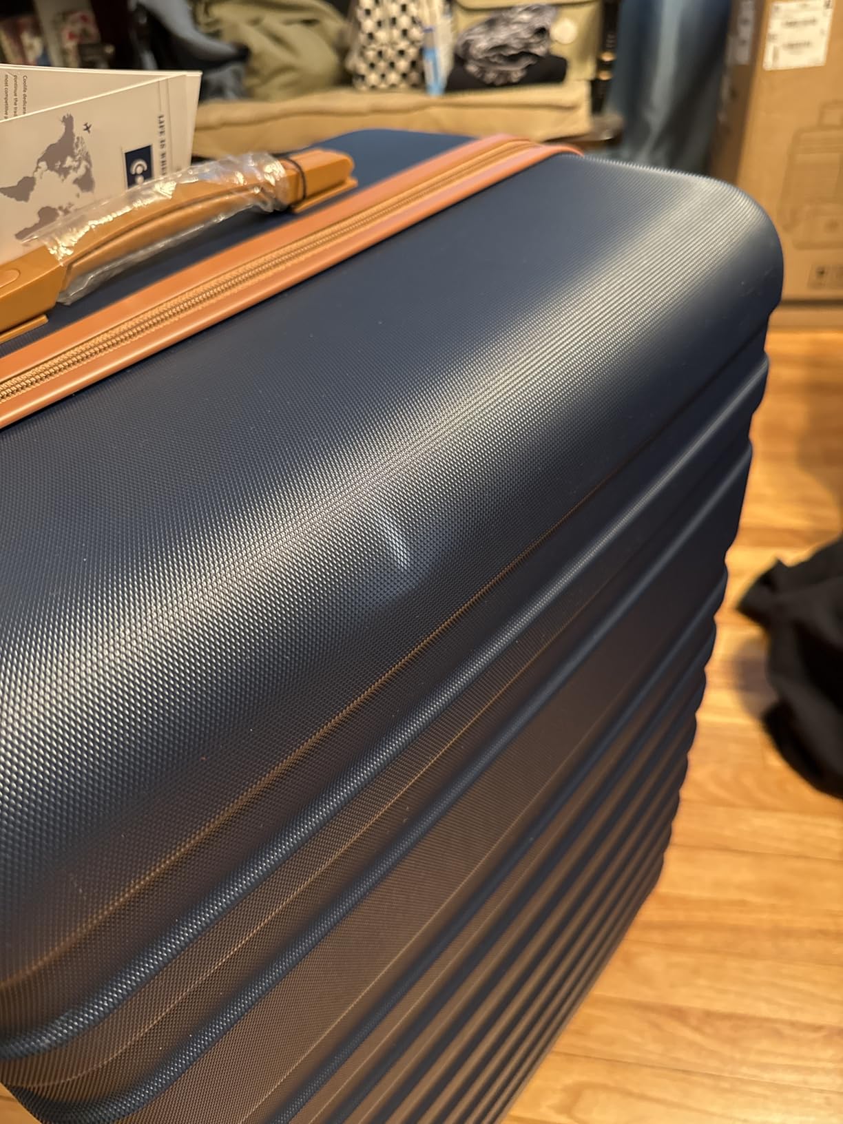 Coolife Luggage Set Hardside Suitcase,5 piece,Dark Green(DB/TB/20/24/28) customer photo 1