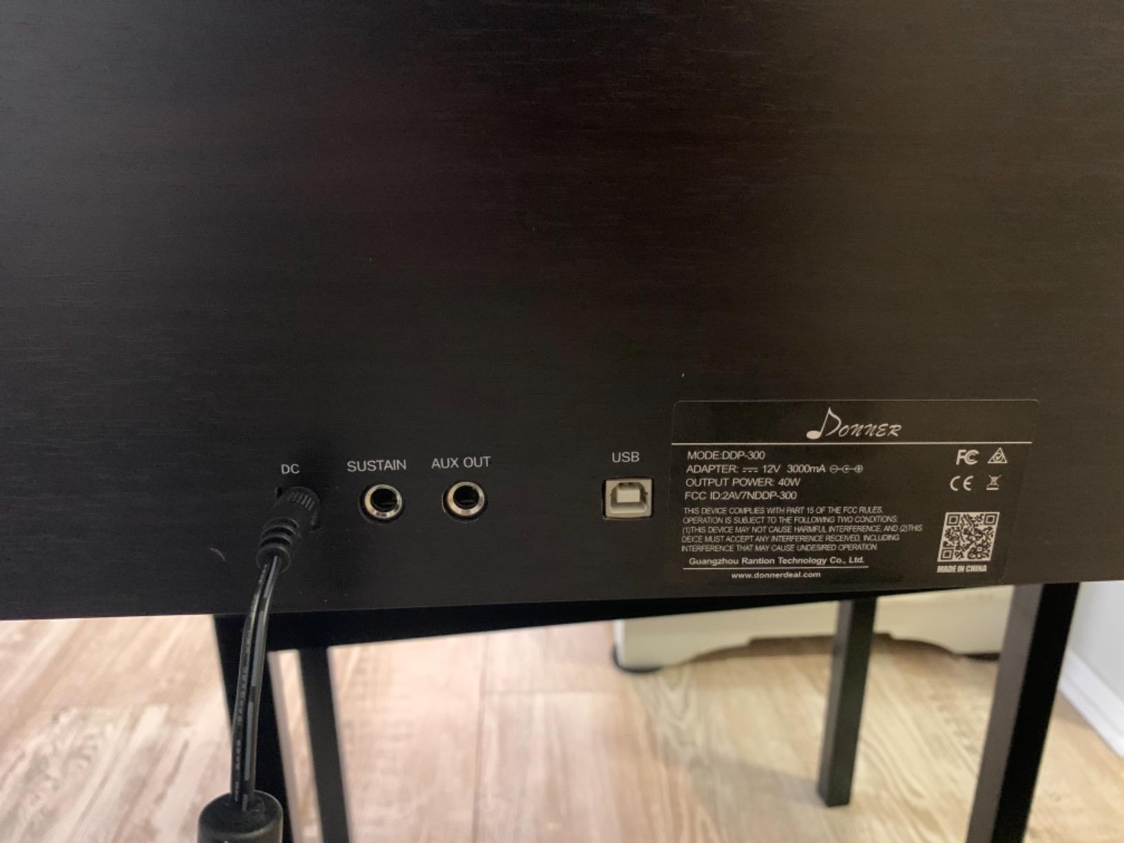 Donner DDP-400 Digital Piano with 88 Key Progressive Weighted Keyboard, Premium Upright Piano customer photo 1