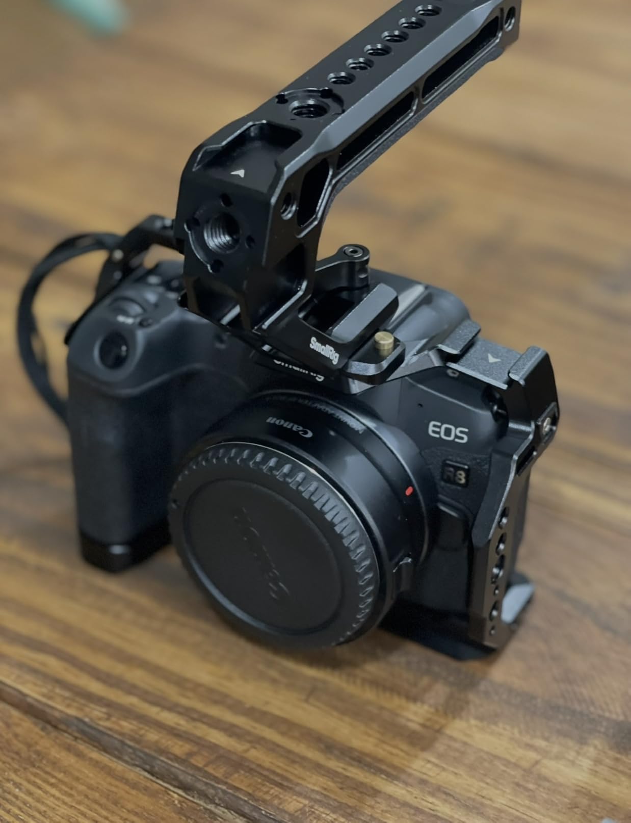 SmallRig Lightweight NATO Top Handle for DSLR Camera Cage - 4345 | Universal Top Handle for Camera Cages, Lightweight Aluminum, 5 Cold Shoe Ports for Monitors, Mics & LED Lights customer photo 2