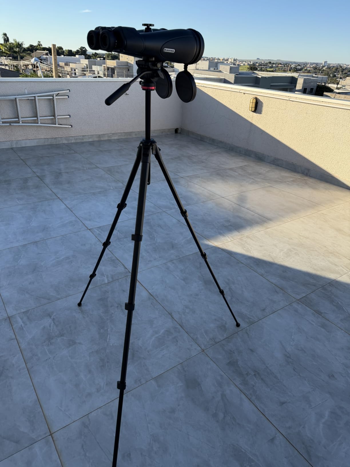 Celestron SkyMaster Pro ED 20x80 Astronomy Binoculars for Deep-Sky Detail | Large 80mm ED Objectives, XLT Fully Multi-Coated Optics, Waterproof & Fogproof, Rubber Armored, Tripod Adapter Included customer photo 2