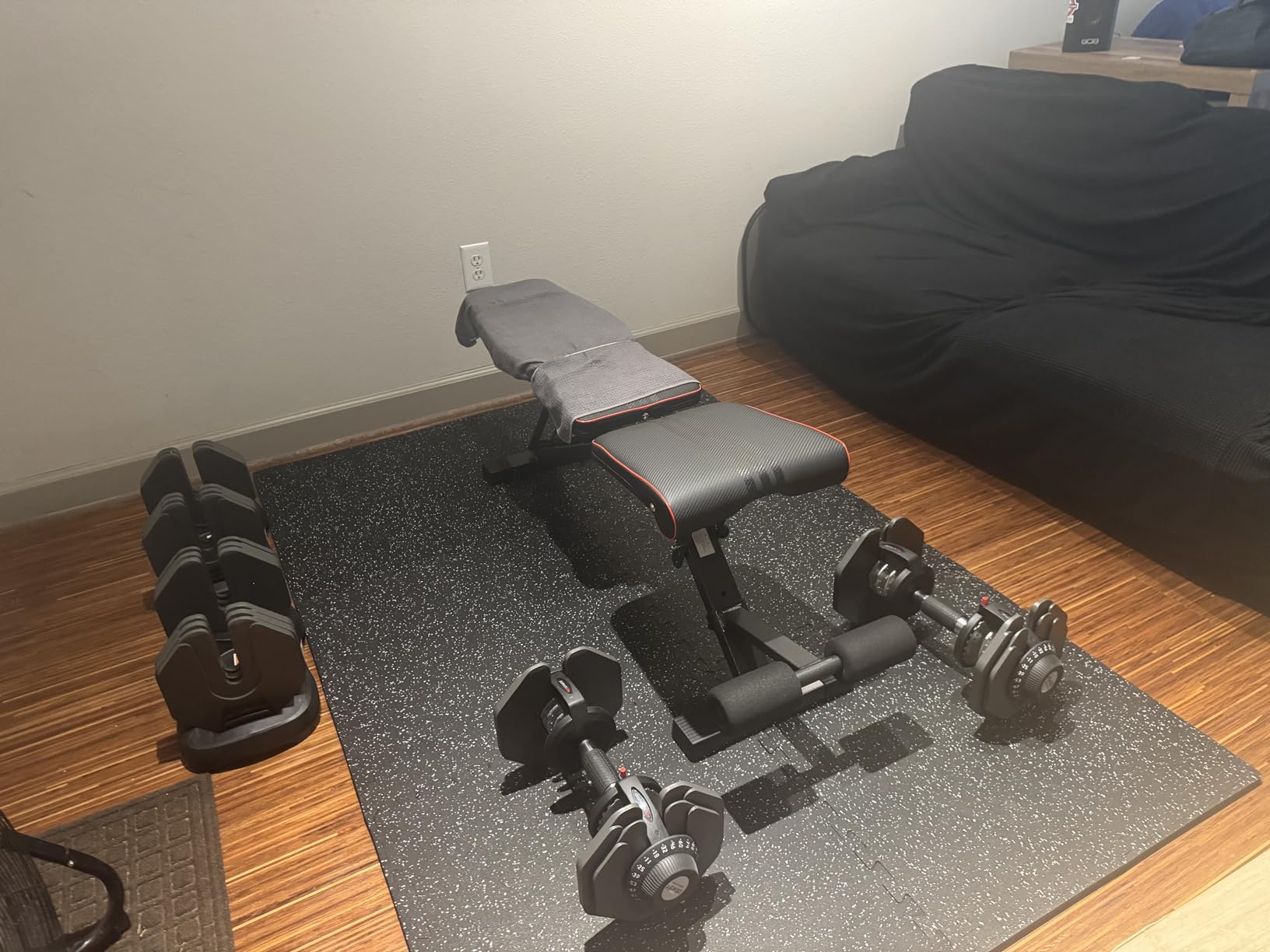 ATIVAFIT Adjustable Dumbbells Set, 5-88LB Quick Adjust Free Weights with Double Safety Lock & Anti-Slip Steel Handle, Space Saving Home Gym Equipment for Full Body Strength Training customer photo 1