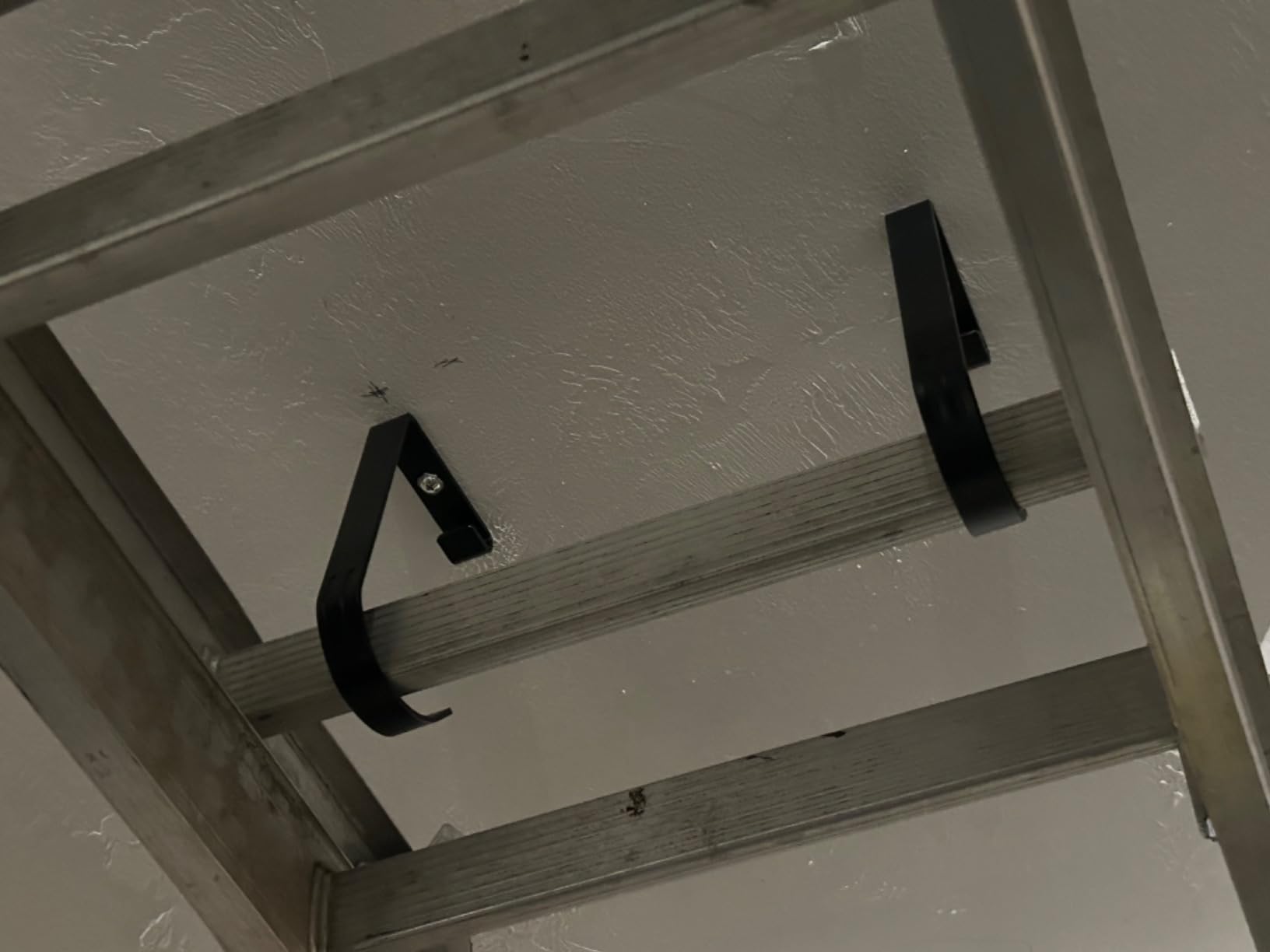 NACETURE Bike Hooks for Garage Ceiling Mount Rack - Heavy Duty Bicycle Hanging Hooks Overhead Garage Storage Rack for Ceiling Hanging Bicycle Shelves Wall Hanger customer photo 1