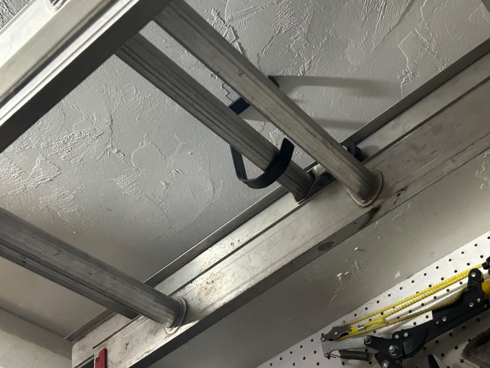 NACETURE Bike Hooks for Garage Ceiling Mount Rack - Heavy Duty Bicycle Hanging Hooks Overhead Garage Storage Rack for Ceiling Hanging Bicycle Shelves Wall Hanger customer photo 2