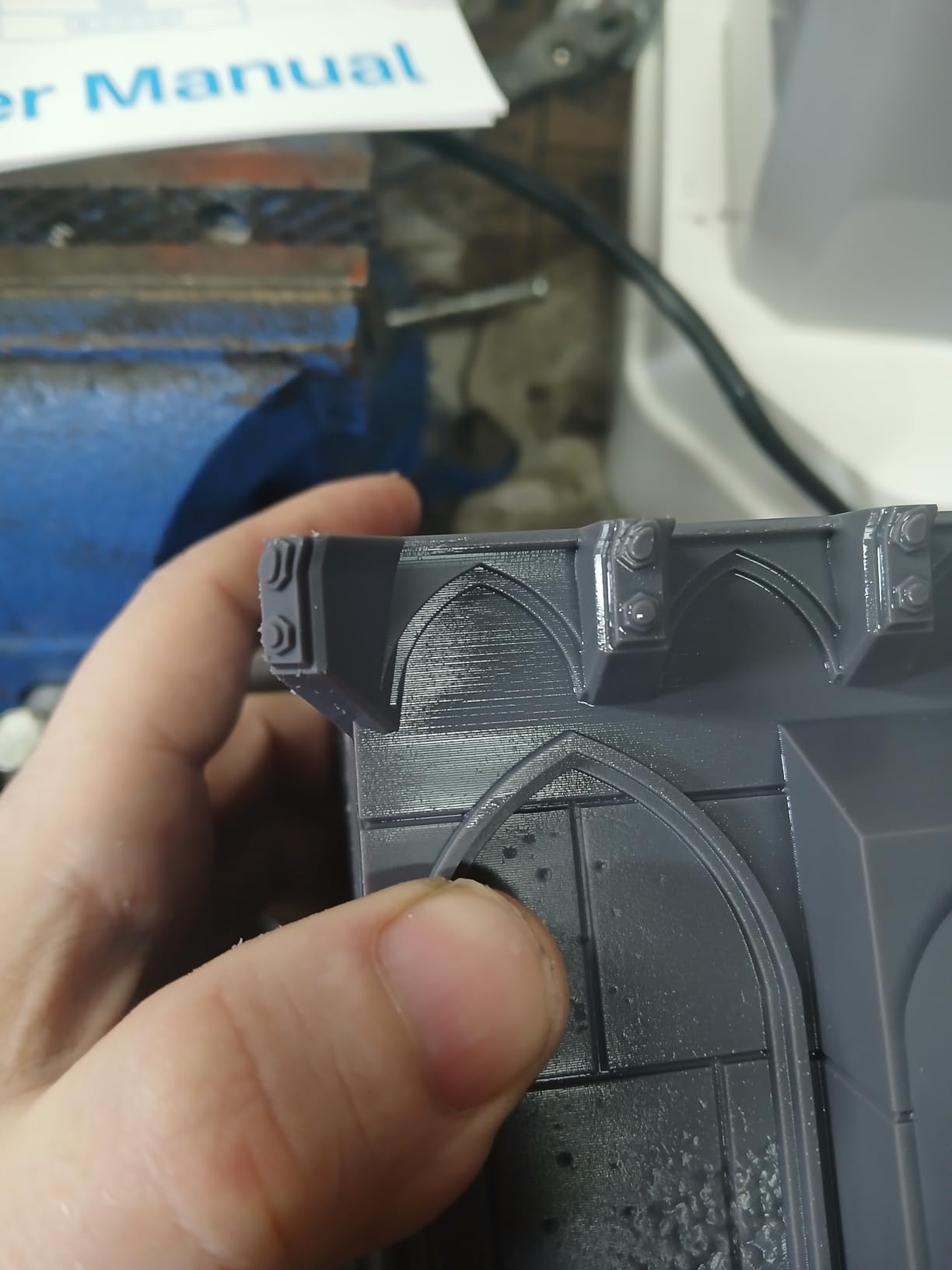 Phrozen Sonic Mega 8K S LCD/MSLA Resin 3D Printer, 43 µm High Resolution, 15 inch Mono LCD Screen, Fast Production Accurate Details, Large Printing Size L12.99xW7.28xH11.81 customer photo 1
