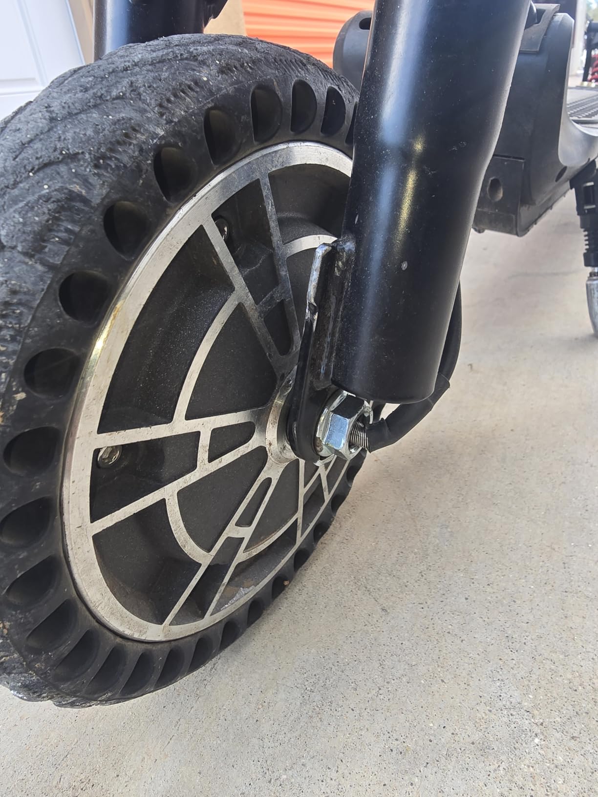 Electric Scooter Front Suspension Fork Compatible with Segway Ninebot MAX G30 G30LP Electric Scooter Shock Absorption Parts Anti-Vibration Accessories with Foot Stand customer photo 1