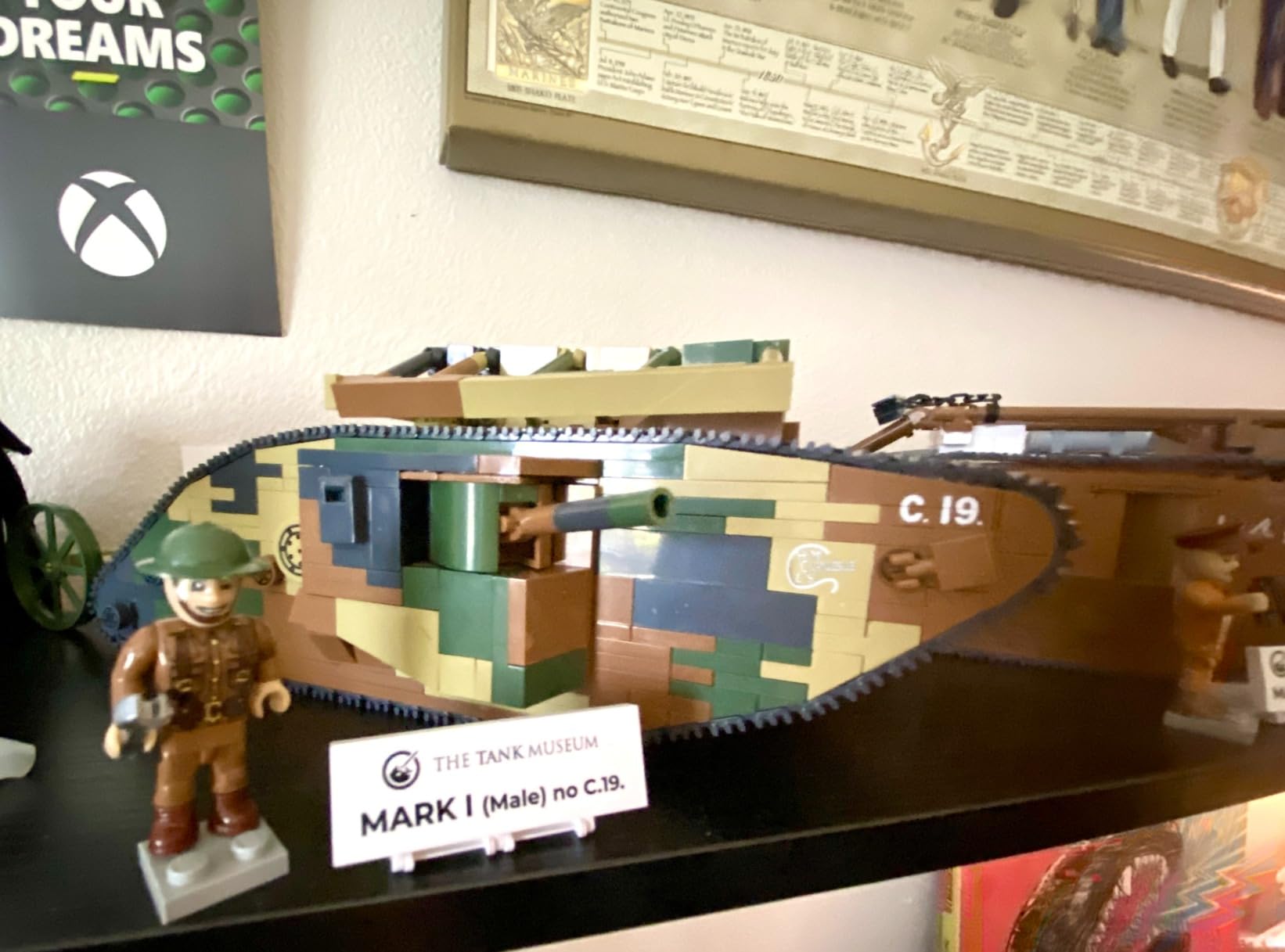 COBI Historical Collection Great War The Tank Museum Mark I (Male) No. C.19 customer photo 2
