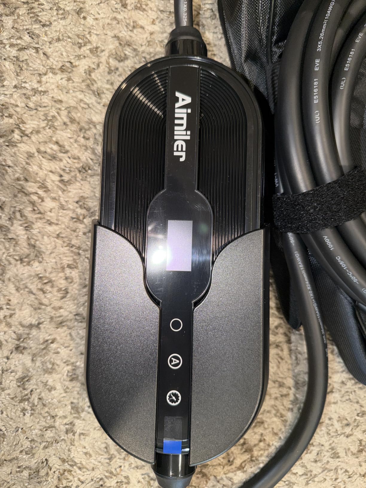 AIMILER Level 2 Electric Vehicle (EV) Charger (WIFI APP/Plug-play), 32A, 25ft Cable ETL Certified, 220V-240V NEMA 14-50P Plug EVSE w/ J1772 Connector customer photo 2