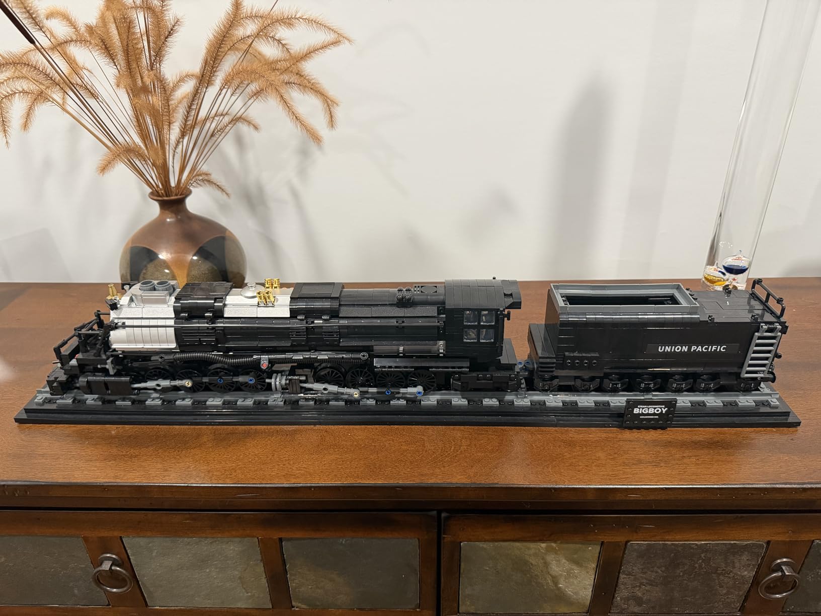 Nifeliz Big Boy Steam Locomotive Building Set, Trains Series customer photo 1
