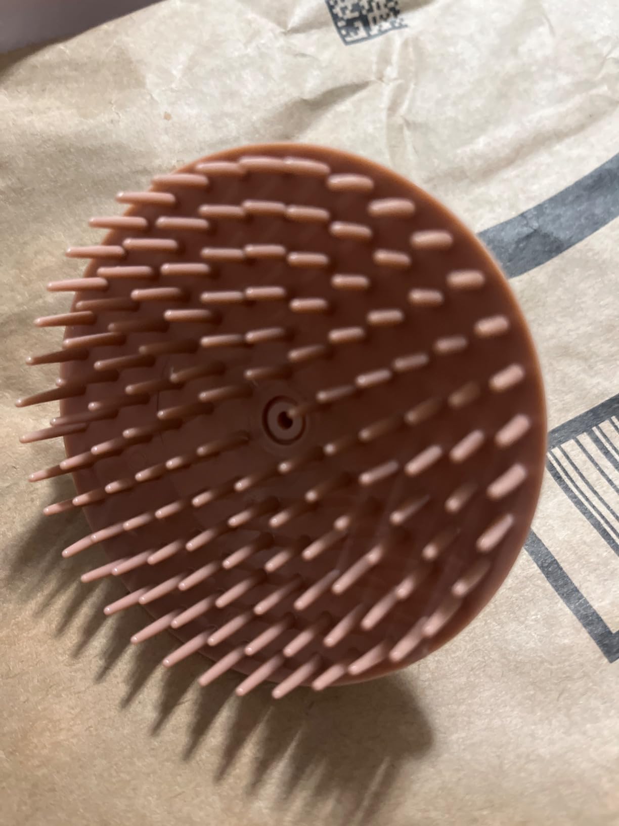 Kitsch Scalp Massager for Hair Care - Shampoo Brush Scalps - Terracotta customer photo 1