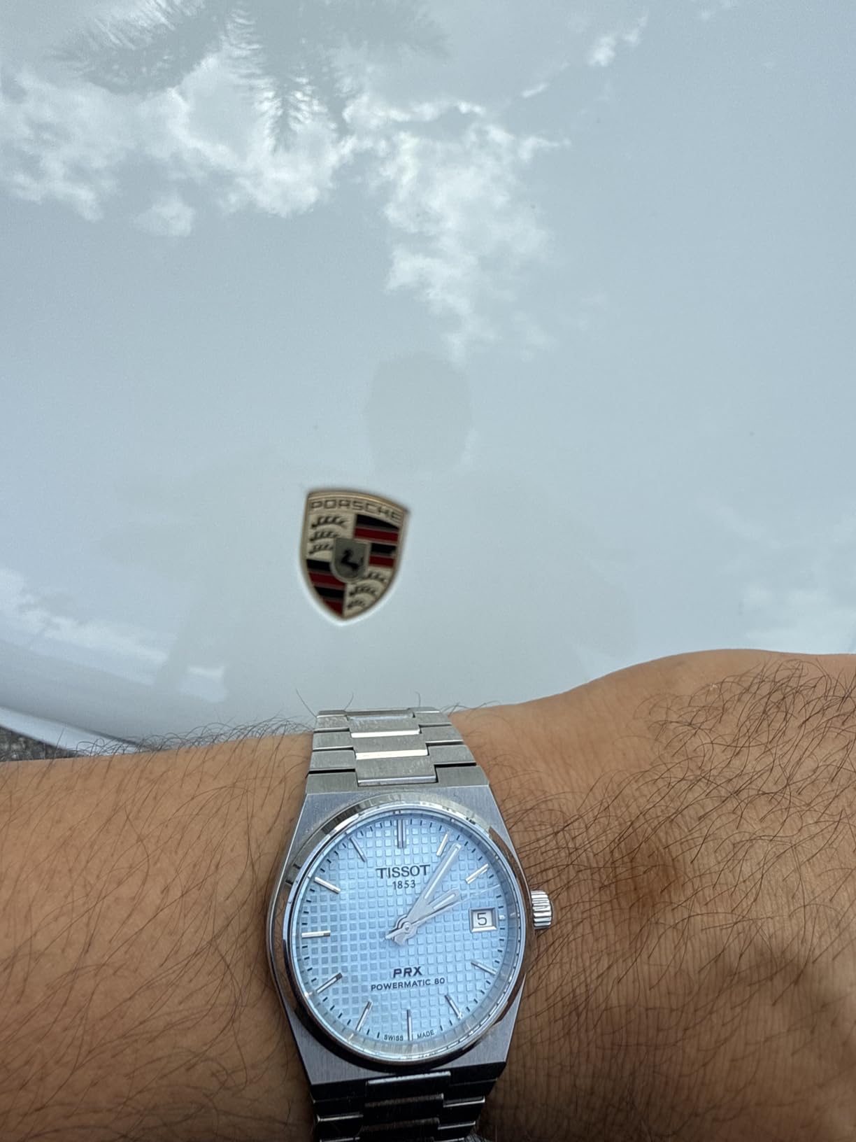 Tissot PRX Powermatic 80 35mm Swiss Automatic Watch for Men & Women, Stainless Steel (T1372071135100) customer photo 1