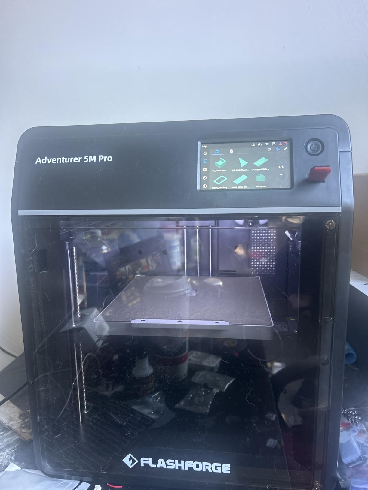 FLASHFORGE Adventurer 5M Pro 3D Printer with 1 Click Auto Printing System | 600mm/s High-Speed, Quick Detachable 280°C Nozzle, Core XY All-Metal Structure, Multi-Functional 220x220x220mm 3D Printer customer photo 2