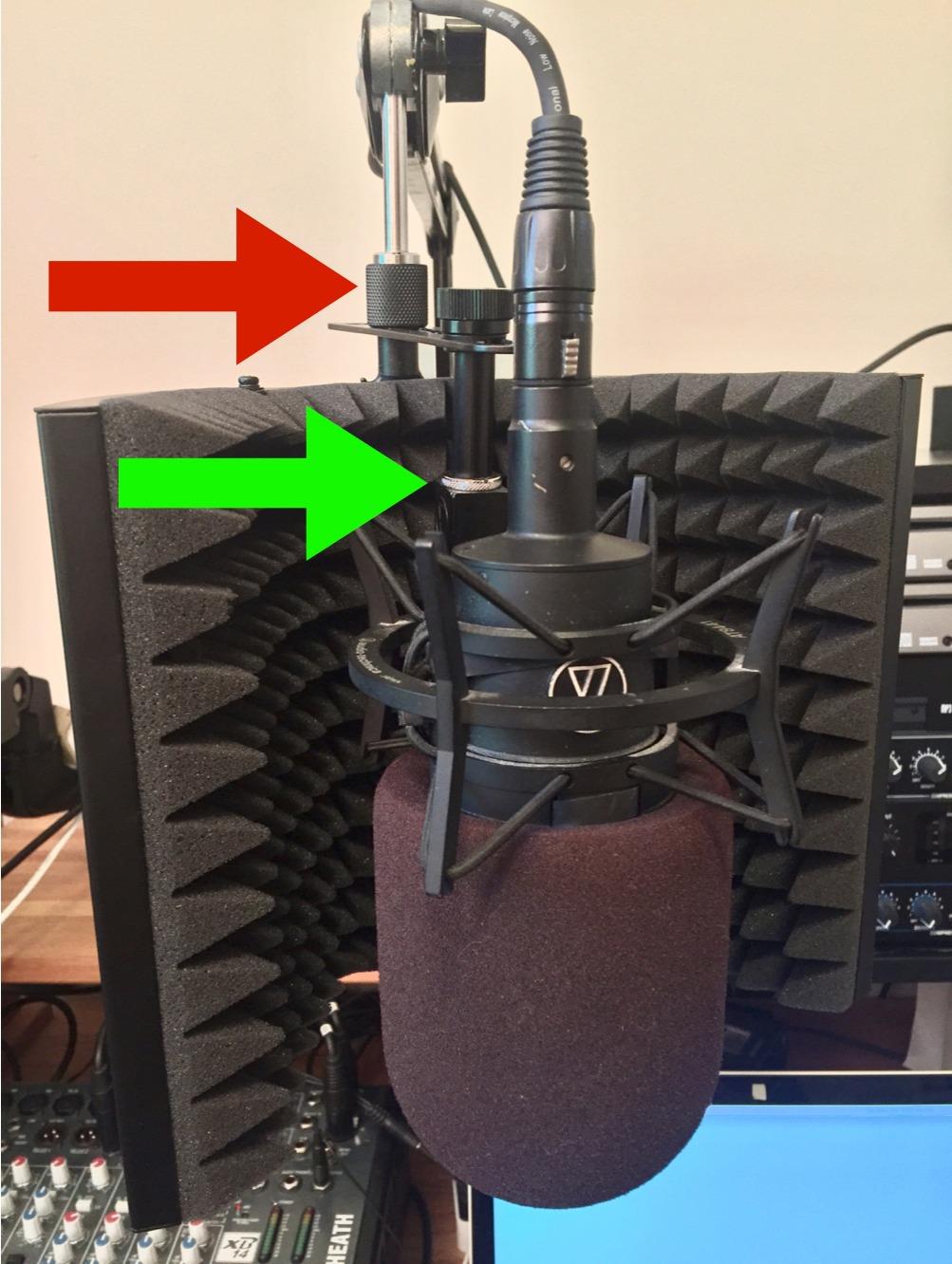 TONOR Isolation Shield Pack for Mic, Acoustic Foam Shield with Pop Filter & Tripod Stand, Foldable Design, Compatible with Blue Yeti, AT2020, Recording, Podcasts, Singing, Max 70 inch, Stand Included customer photo 2