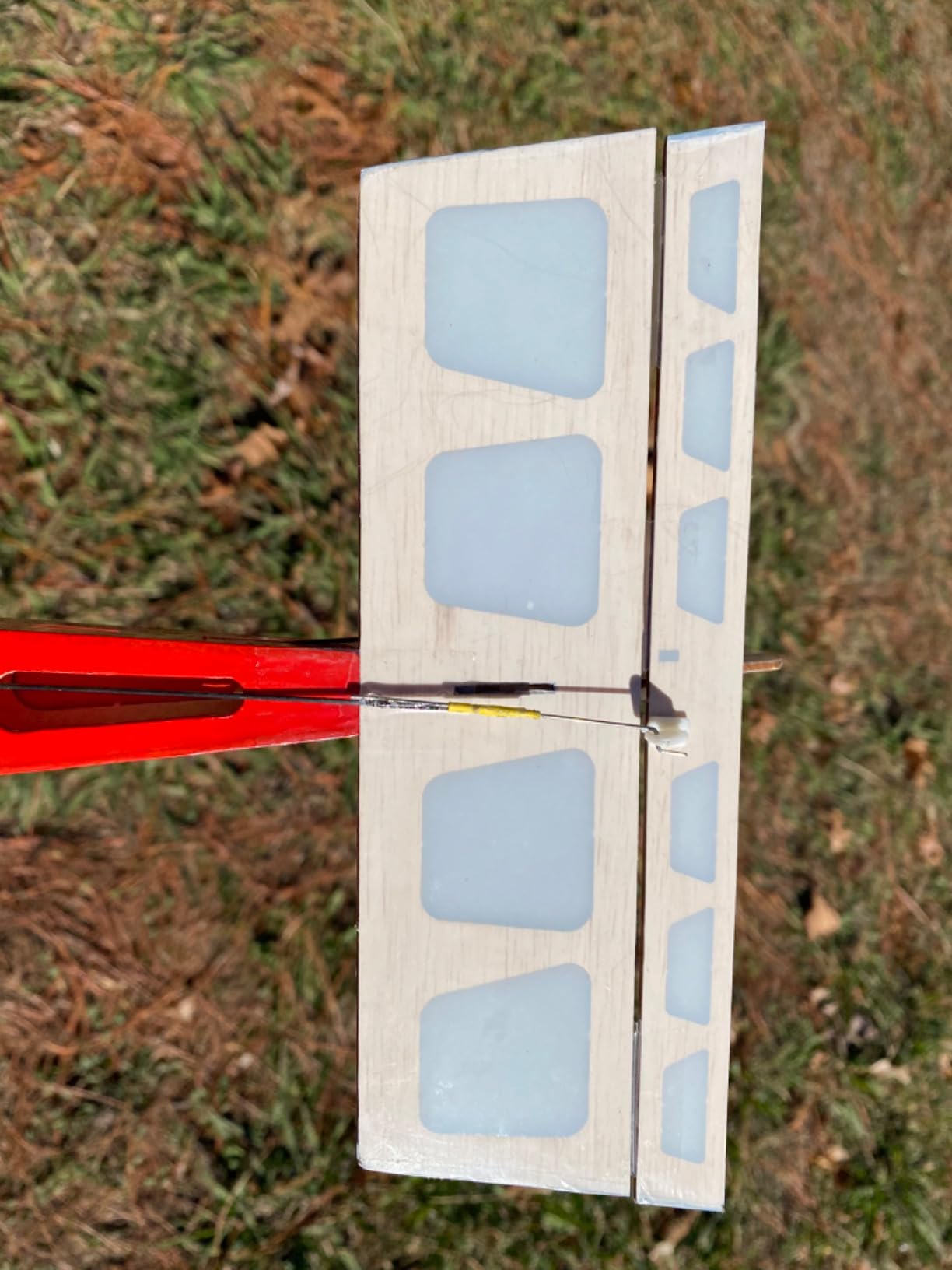 Balsa Wood Airplane R03 STICK-06 Model Aircraft, 580mm Wingspan Unassembled Flying Model Aircraft to Build, DIY RC Airplane Kit for Adults Beginners (KIT Only w/o Power System or Radio Control) customer photo 1