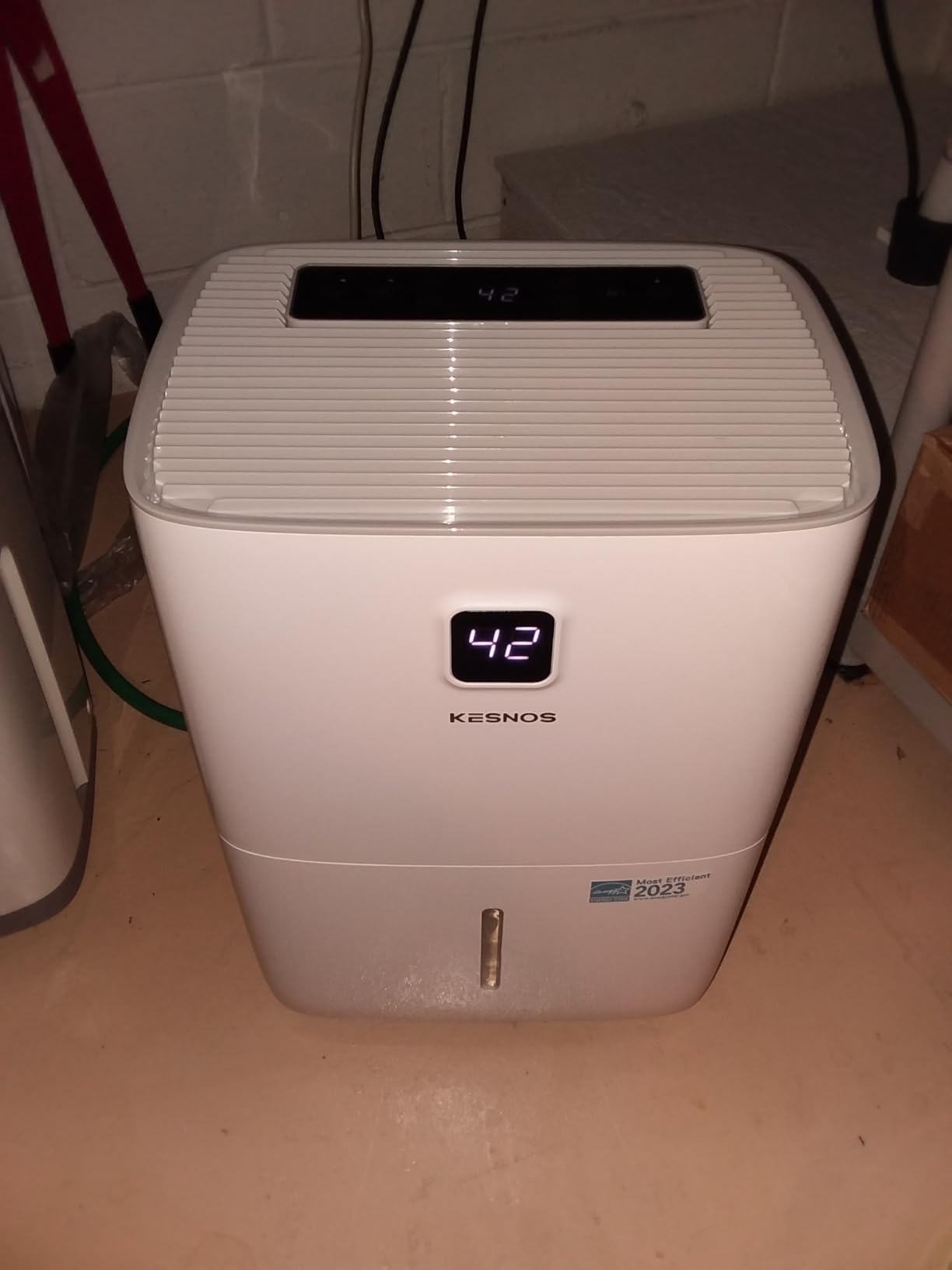 Kesnos 80 Pints Energy Star Dehumidifier for Home w/Front Humidity Display customer photo 2