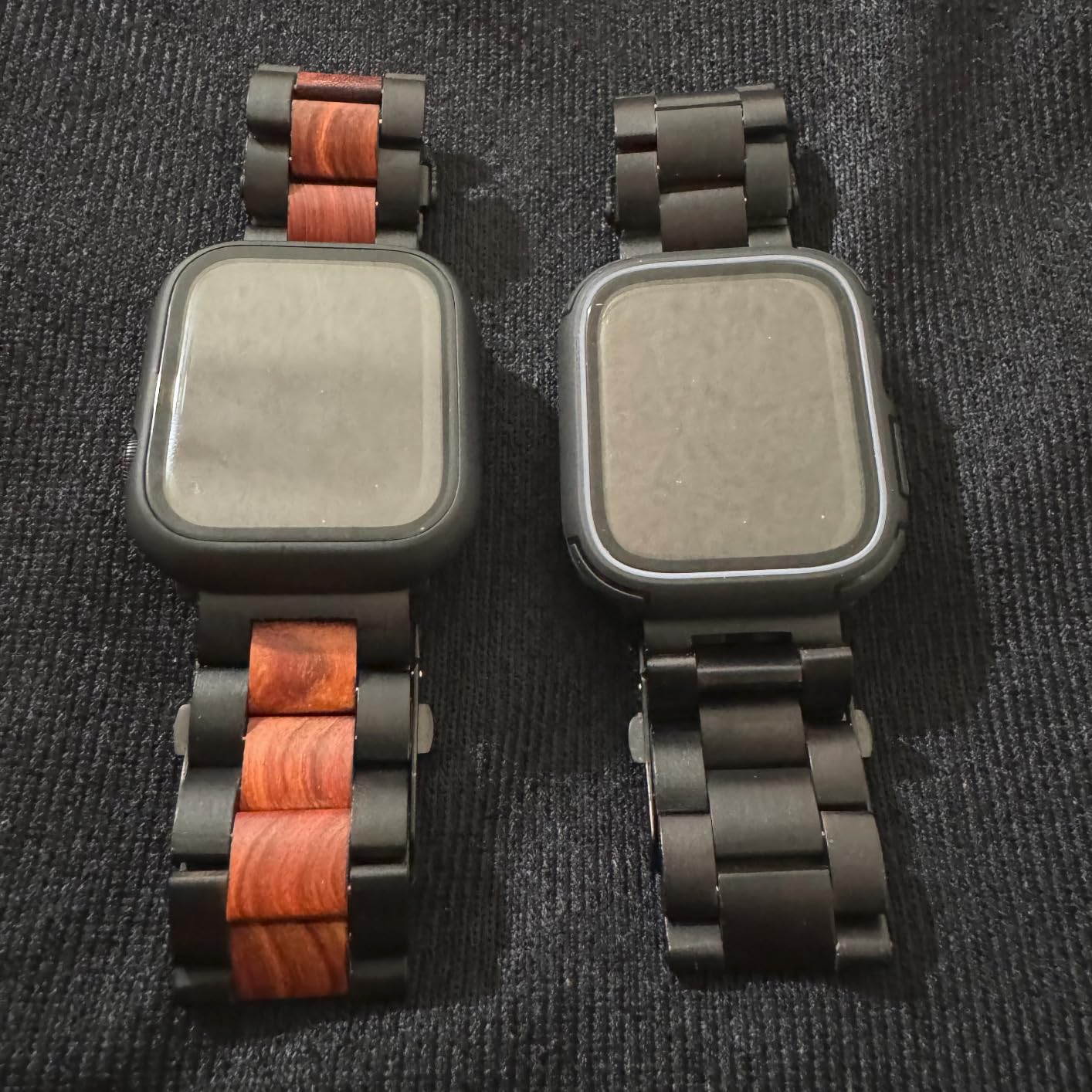 Apple Watch Series 9 [GPS + Cellular 45mm] Smartwatch with Midnight Aluminum Case with Midnight Sport Band S/M. Fitness Tracker, Blood Oxygen & ECG Apps, Always-On Retina Display customer photo 2