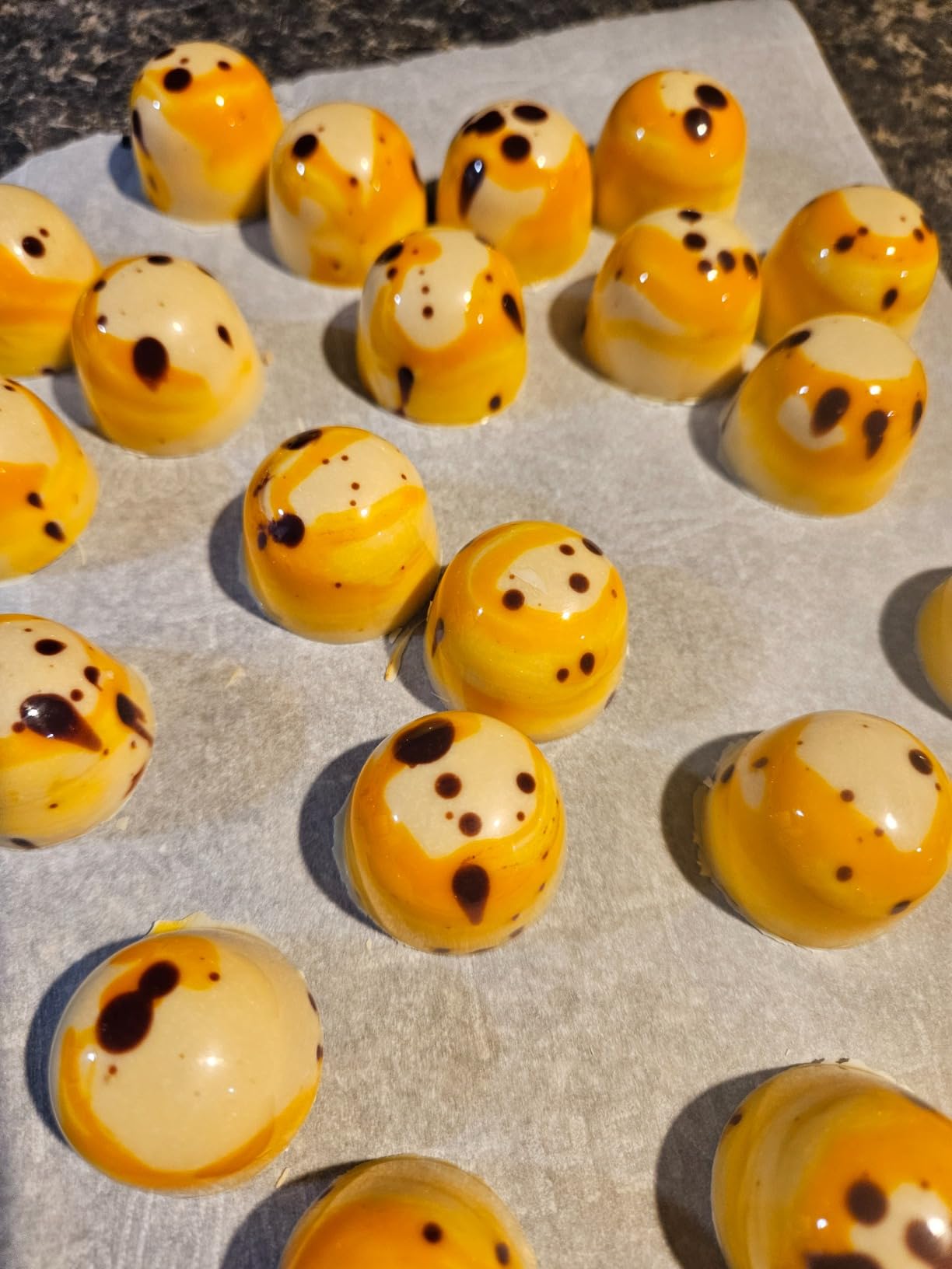 Goldbaking Bell Shape Chocolate Bonbon Mold Polycarbonate Truffle Mould Homemade Chocolates Covered Candy DIY Tool customer photo 2