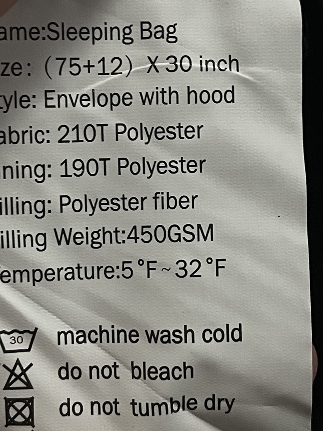 0 Degree Winter Sleeping Bags for Adults, Cold Weather Camping | Waterproof, Machine Washable, big n tall, Compression Sack, Anti-Snag Zipper, 4 Season Backpacking Hiking, Envelope w. Hoodie customer photo 1