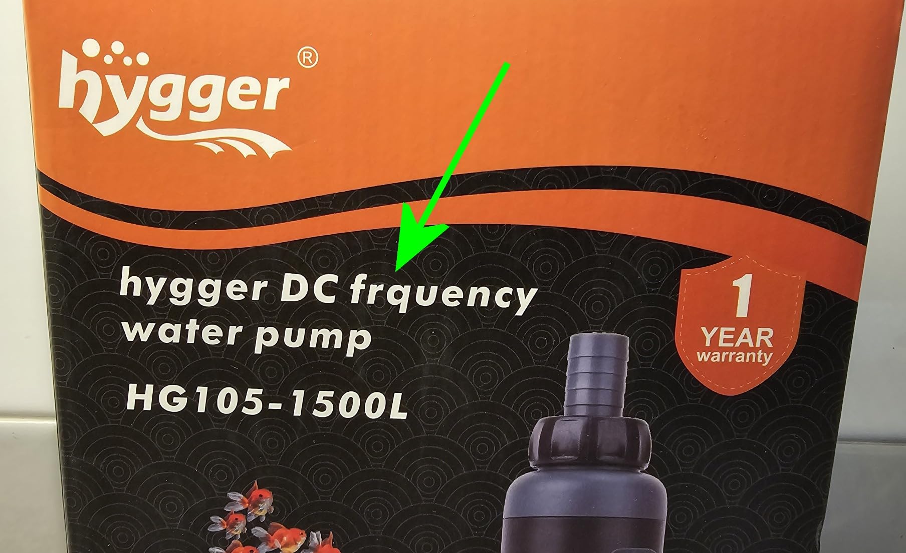hygger 24V DC Aquarium Water Pump, 396GPH 20W 6.6FT Submersible Pump With Controller, Water Fountain Pump with 2 Nozzles for Fish Tank, Pond, Aquarium, Statuary, Hydroponics customer photo 1