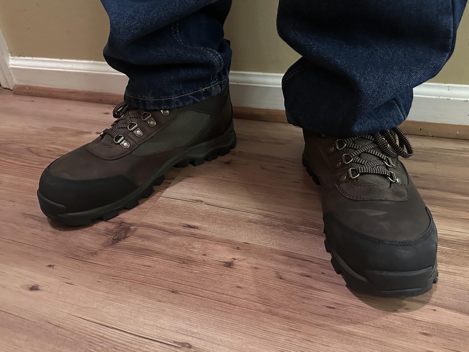 Timberland PRO Men's Keele Ridge Steel Safety Toe Waterproof Industrial Hiking Boot customer photo 2