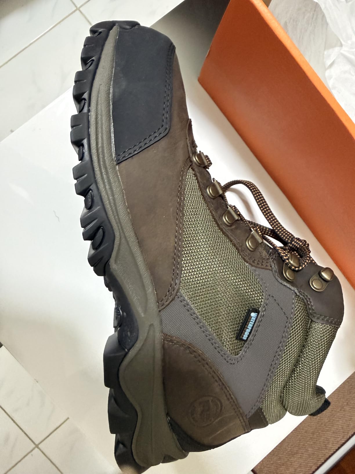 Timberland PRO mens Keele Ridge Steel Safety Toe Waterproof Industrial Hiking customer photo 2