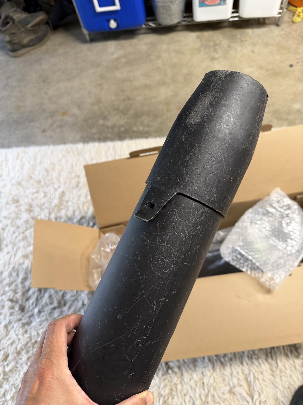 Greenworks 80V (770 CFM / 190 MPH) Brushless Cordless Leaf Blower (Turbo Button, Cruise Control, 28 CC Gas Equivalent), 4.0Ah Battery (320 Wh Max) + Rapid Charger customer photo 2