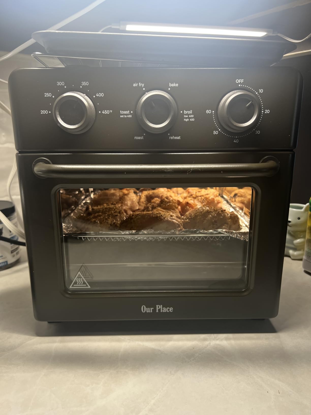 Ninja Combi All-in-One Multicooker & Air Fryer, Stainless Steel, SFP701 | Cooks complete family meals in 15 mins, HyperSteam + Air Fry, 14-in-1, Bake, Roast, Slow Cook & more, 3 accessories included customer photo 1