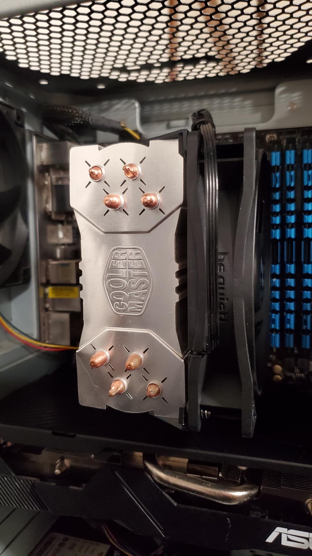 Pure Wings 3 120mm PWM High-Speed Case Fan, Maximum Airflow | Speed-regulating Closed Loop Motor, Gaming PC Computer Air Fan, 4-Pin, Extraordinary Air Pressure, Very Quiet Operation customer photo 1
