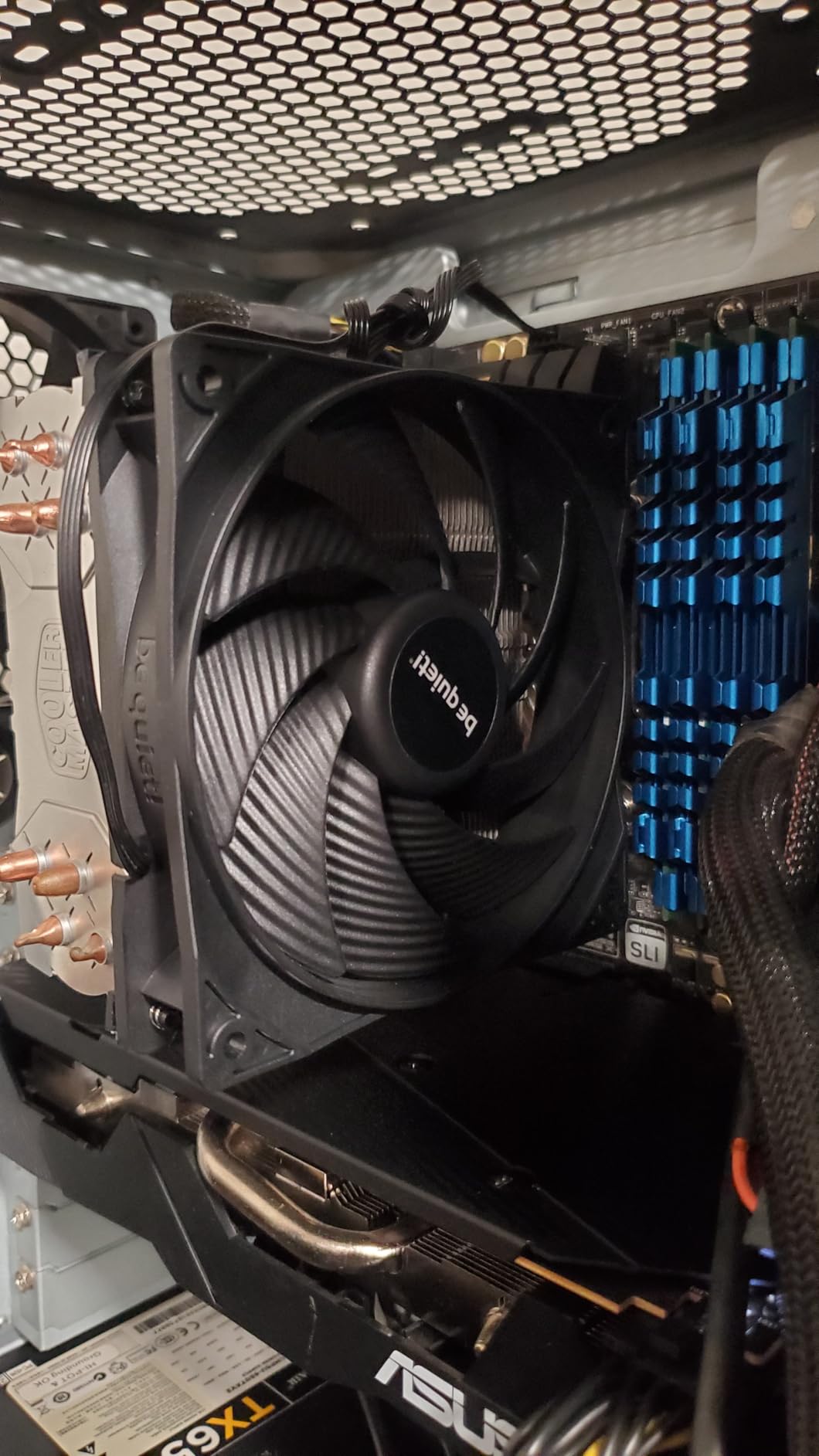 Pure Wings 3 120mm PWM High-Speed Case Fan, Maximum Airflow | Speed-regulating Closed Loop Motor, Gaming PC Computer Air Fan, 4-Pin, Extraordinary Air Pressure, Very Quiet Operation customer photo 2