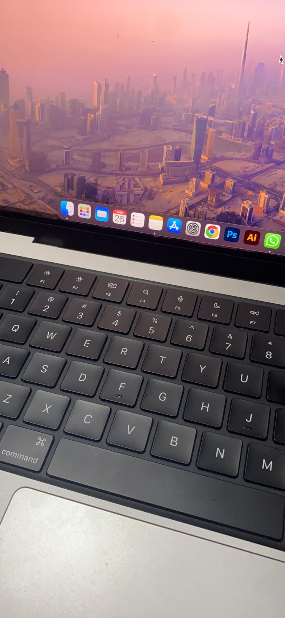 2023 MacBook Pro Laptop M3 Pro chip with 11‑core CPU, 14‑core GPU: Built for Apple Intelligence, 14.2-inch Liquid Retina XDR Display, 18GB Unified Memory, 512GB SSD Storage; Silver customer photo 2