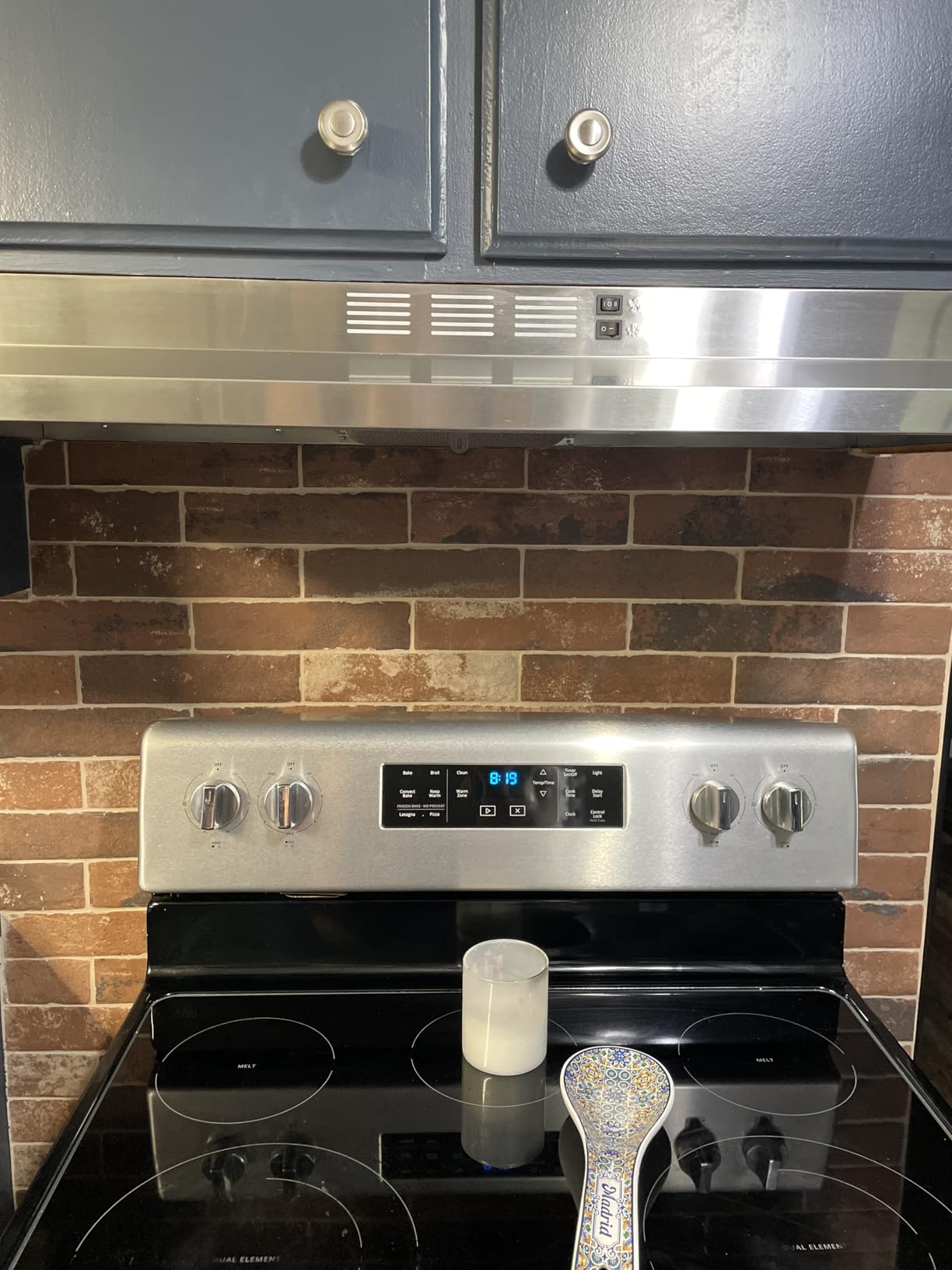 SNDOAS 30 inch Range Hood Ducted/Ductless Convertible Stainless Steel Range Hood Under Cabinet with Rocker Button Control, Vent Hood with LED Light, 2 Speed Exhaust Fan, Silver customer photo 2