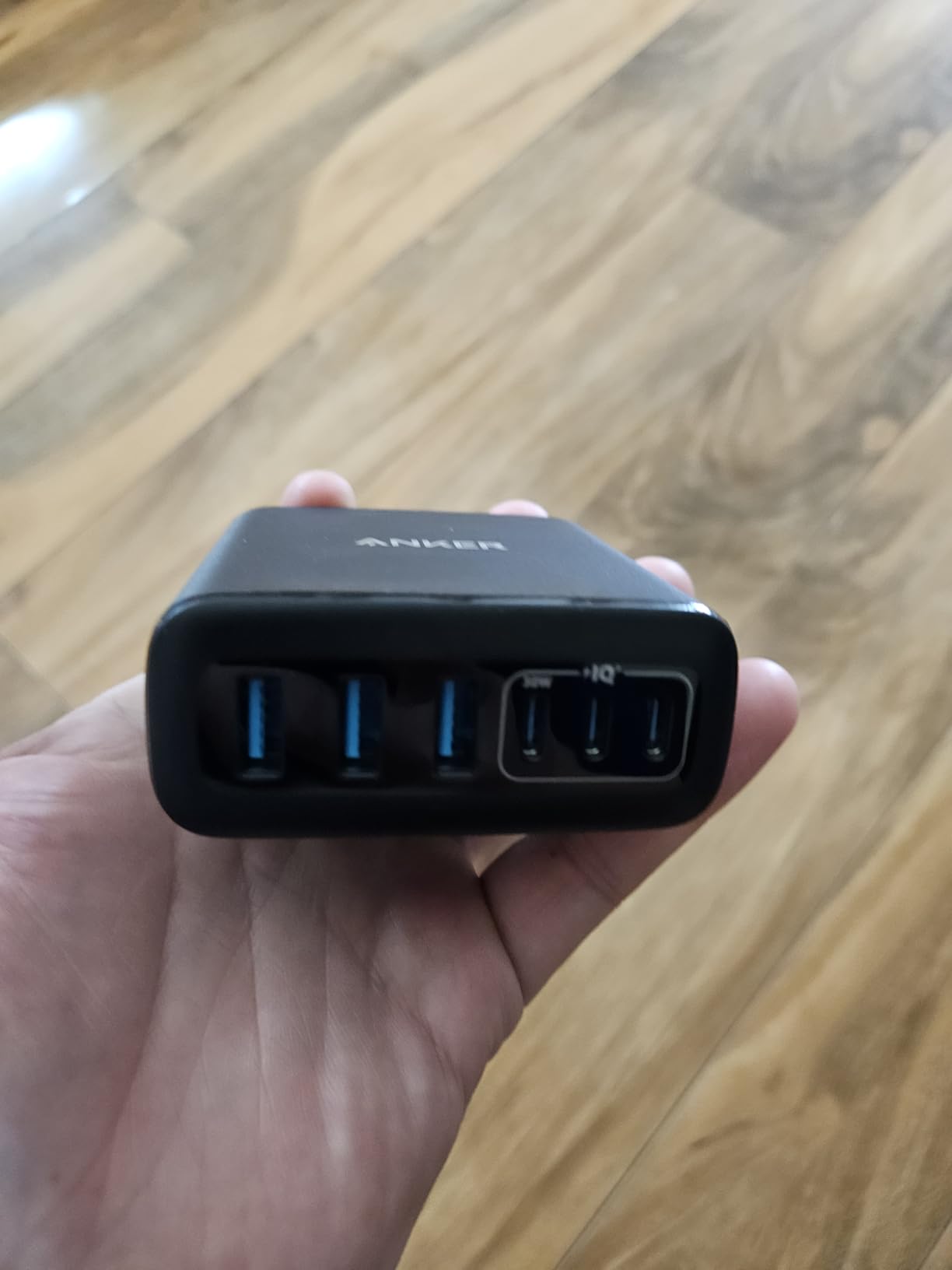 Anker Desktop Charger, Fast Charging USB C Charger with 112W Max 6-Port | Desk Accessories for Home Office, Compatible with Multiple Devices, iPhone iPad MacBook Galaxy and More customer photo 2