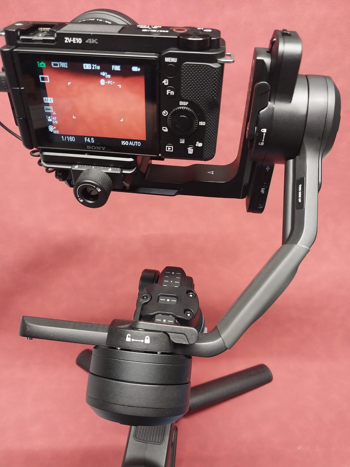 SCORP C2 Camera Gimbal Stabilizer with AI Tracking for Mirrorless Cameras | 3-axis gimbal with native vertical shooting,7.72 lbs payload,Gesture control,Bluetooth/Type-C control for vlogging creators customer photo 1
