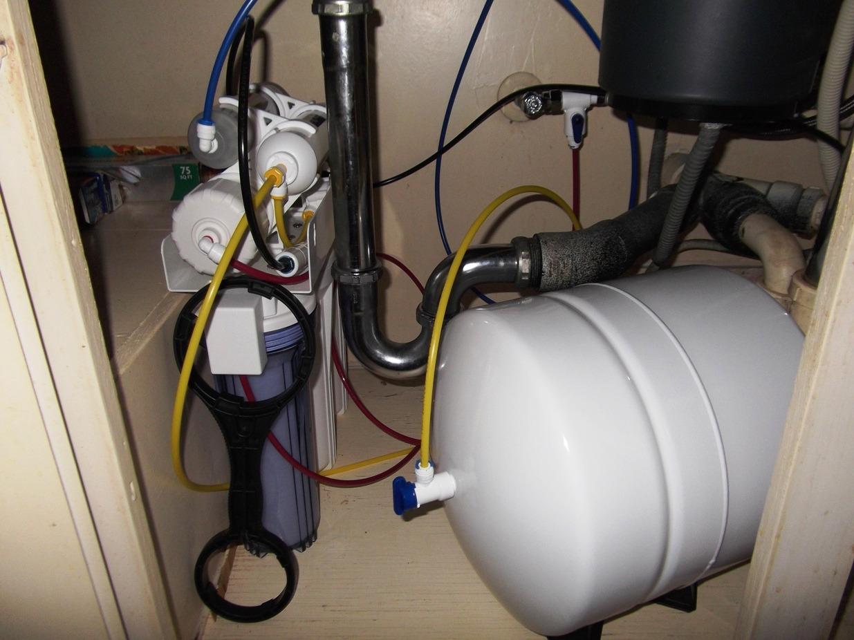 iSpring RCC7AK-BLK, NSF/ANSI 58 Certified, Alkaline 6-Stage Reverse Osmosis System with Stylish Black RO Faucet, pH+ Remineralization RO Water Filter System Under Sink customer photo 2