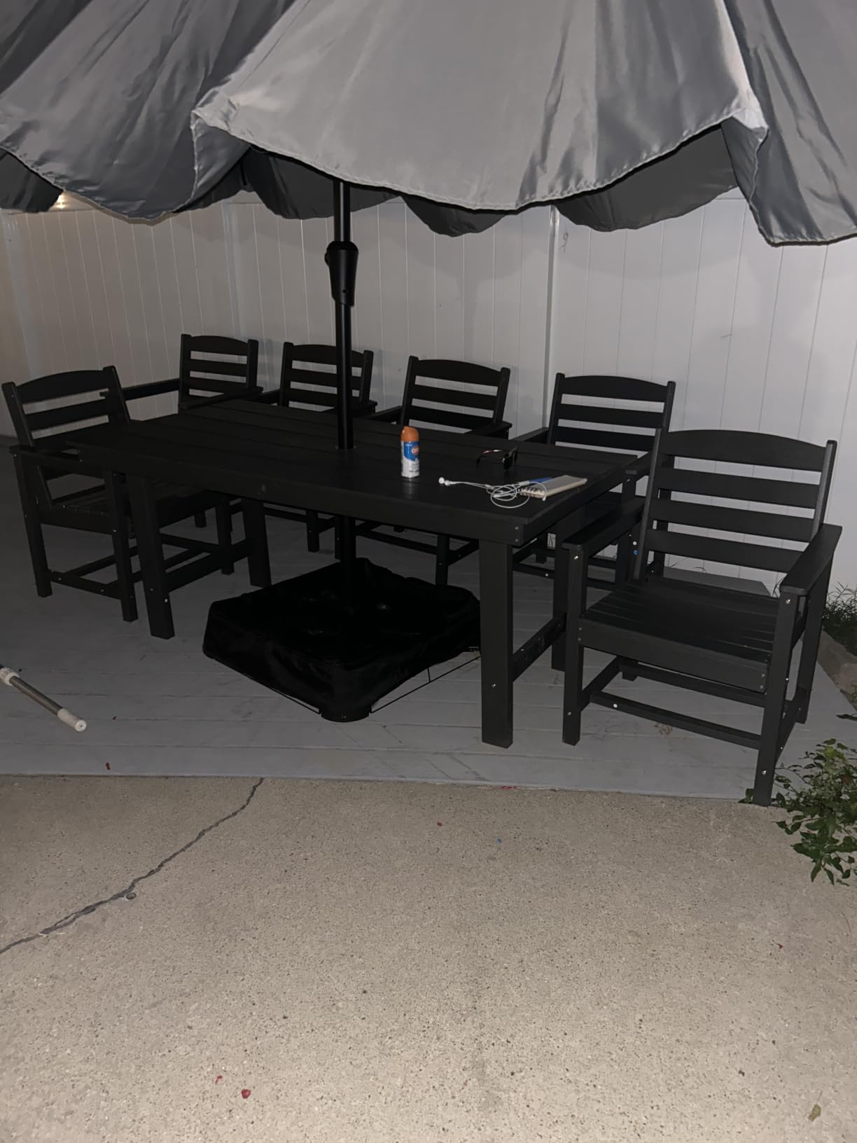SERWALL 7 Pcs Outdoor Dining Set, 67