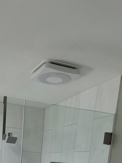 OREiN 3-in-1 Bathroom Exhaust Fan with Light & Humidity Sensor, 160 CFM, 1.0 Sone, Auto-On at 60% Humidity, 1500LM, 3CCT, Night Light, ENERGY STAR, HVI/FCC/ETL, Cutout 11.81''x 11.02'' customer photo 2
