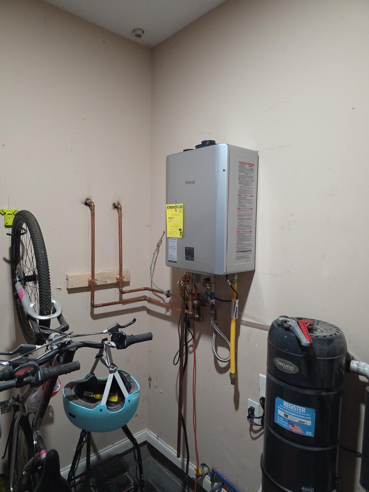 Rinnai RXP160iN Condensing Smart Sense Tankless Water Heater | 9 GPM, 160k BTU, Built-In Recirculation Reduces Hot Water Wait, Indoor/Outdoor Install, NG or Propane, Endless Hot Water customer photo 2